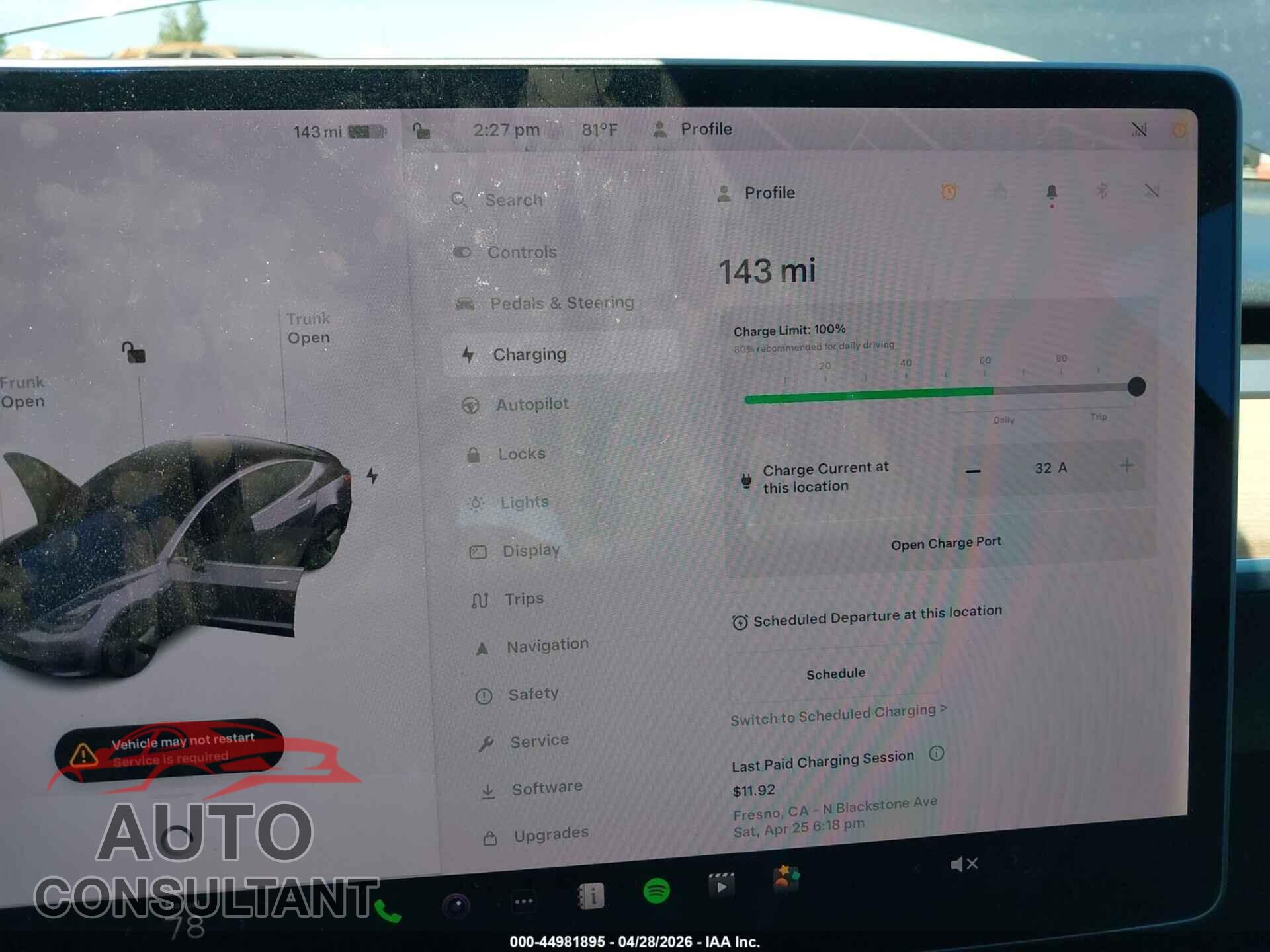 TESLA MODEL 3 2018 - 5YJ3E1EA2JF158154
