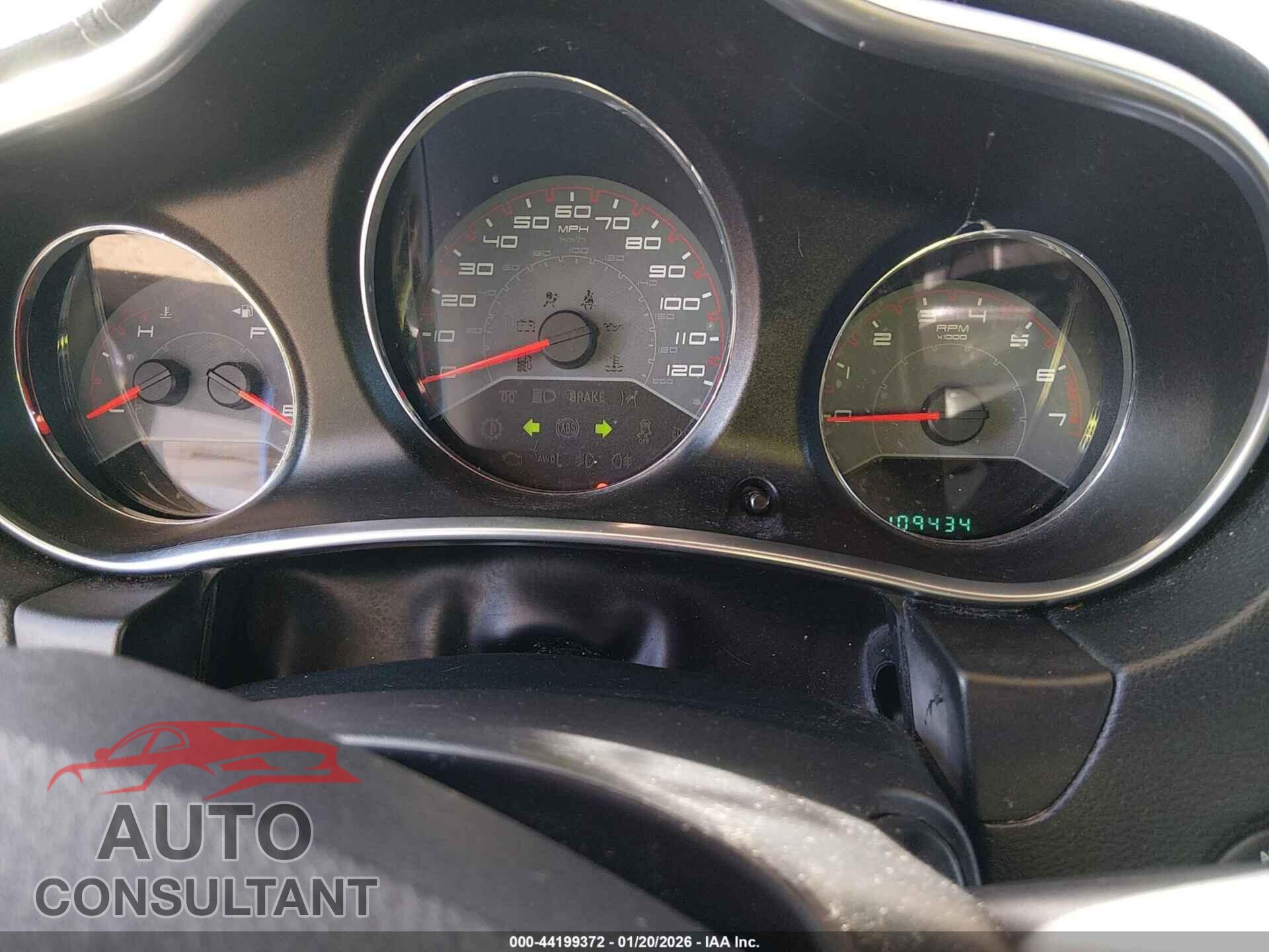 DODGE AVENGER 2013 - 1C3CDZAB1DN756732