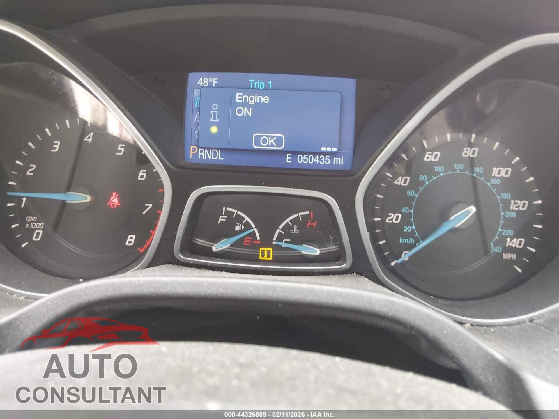 FORD FOCUS 2014 - 1FADP3F23EL192887