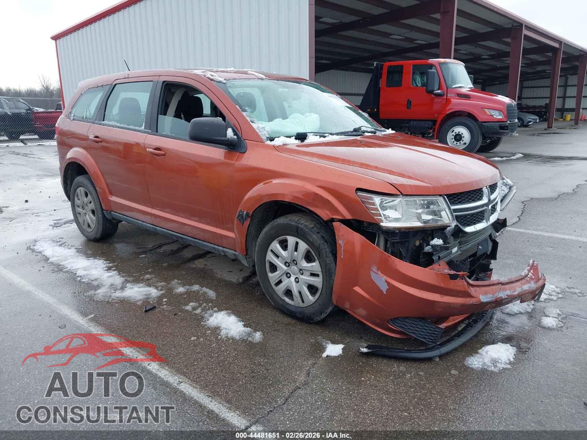 DODGE JOURNEY 2014 - 3C4PDCAB1ET112420