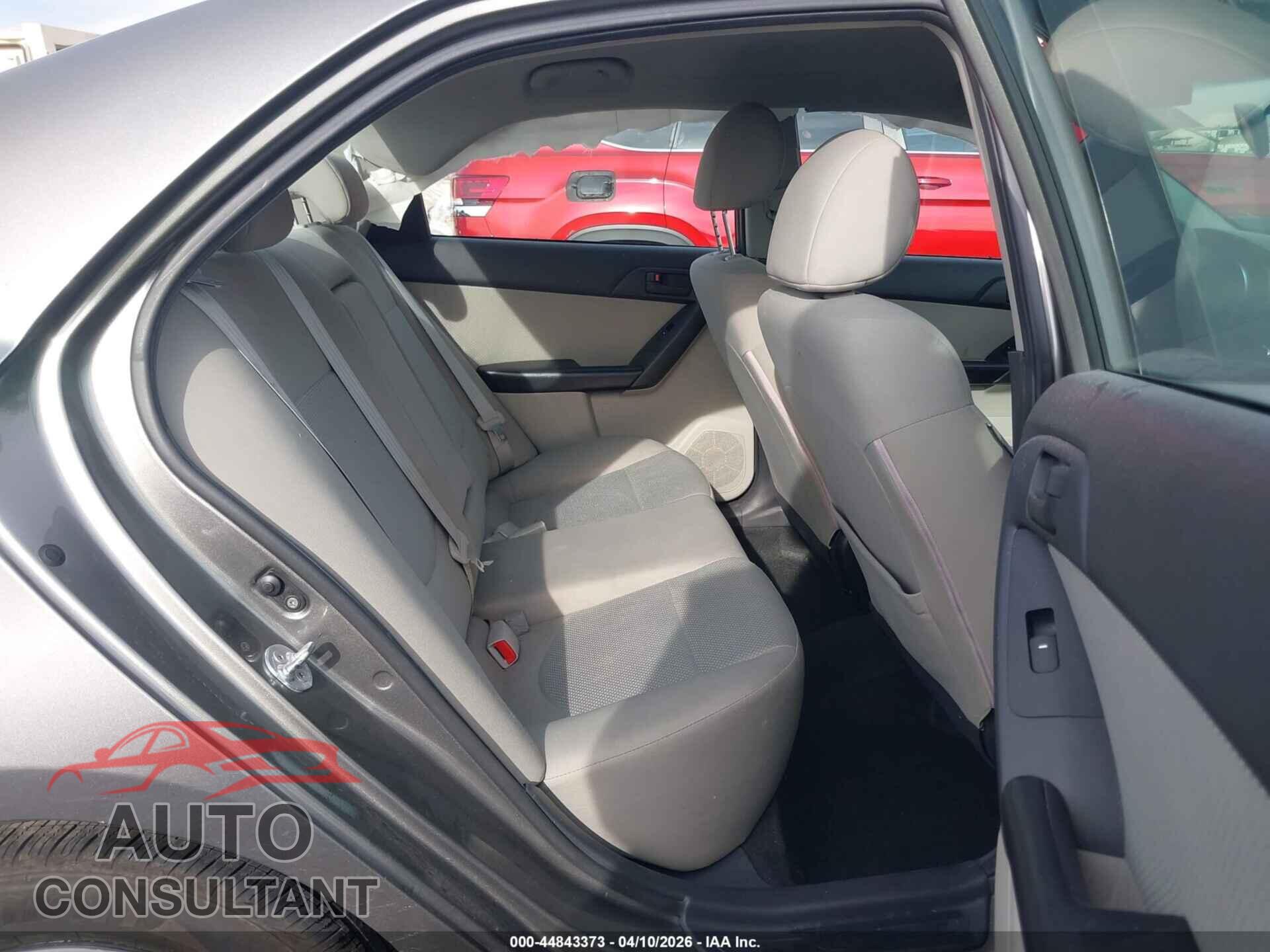 KIA FORTE 2012 - KNAFU4A22C5635361