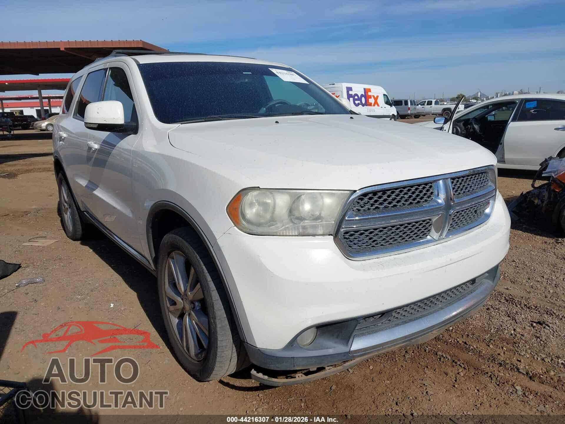 DODGE DURANGO 2012 - 1C4RDHDG1CC317113
