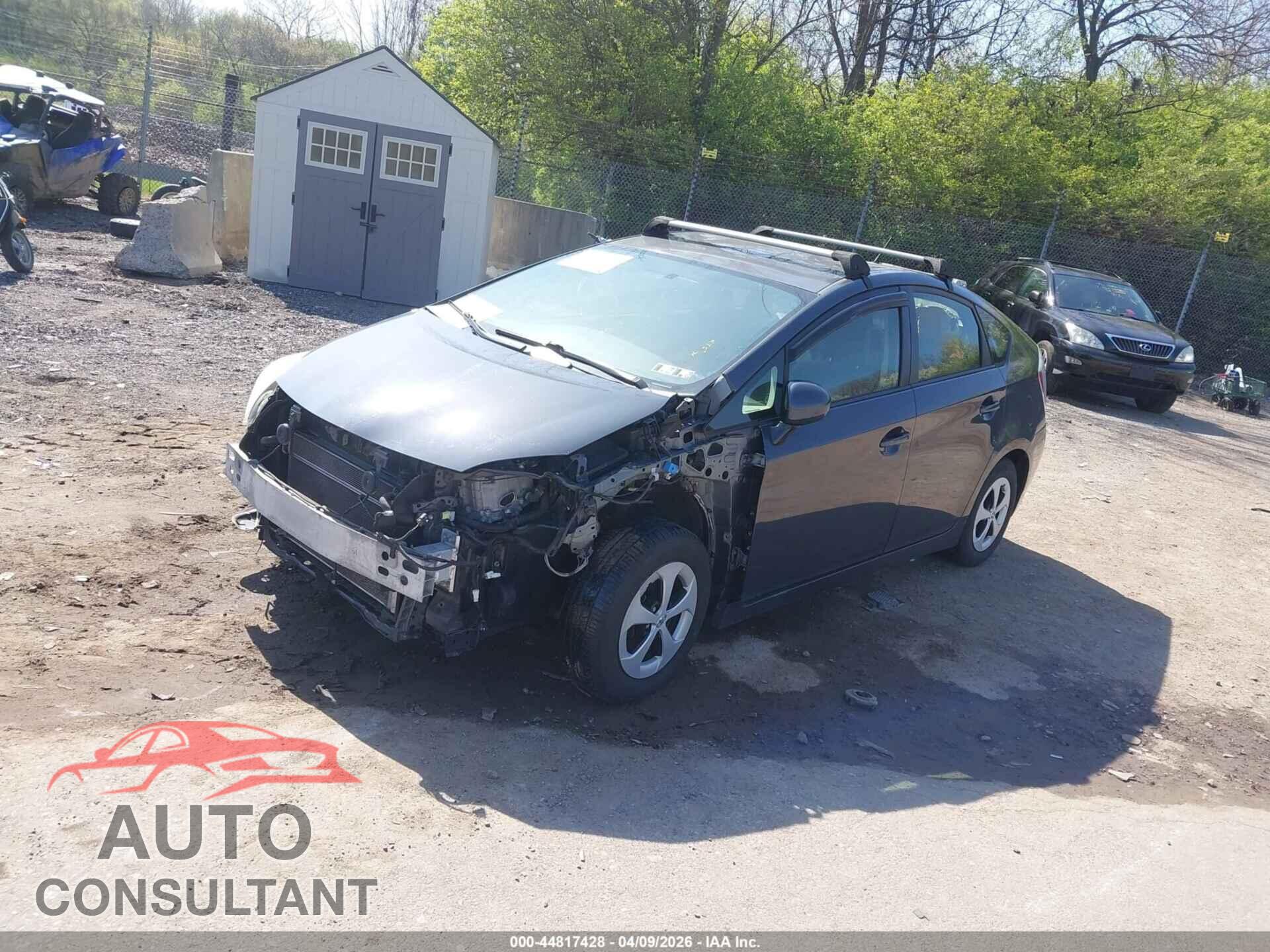 TOYOTA PRIUS 2012 - JTDKN3DU2C5443105