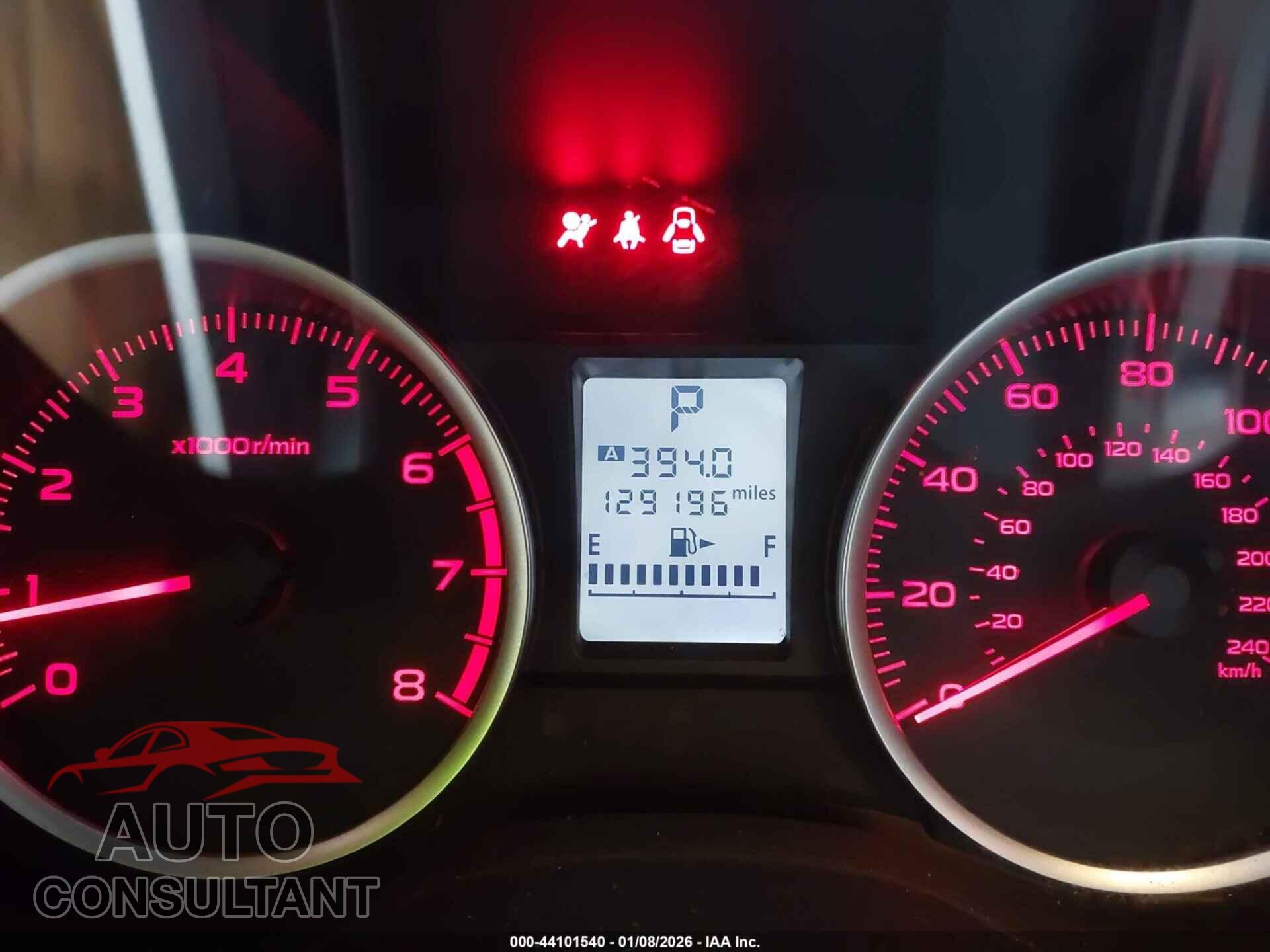 SUBARU FORESTER 2017 - JF2SJAEC5HH458582