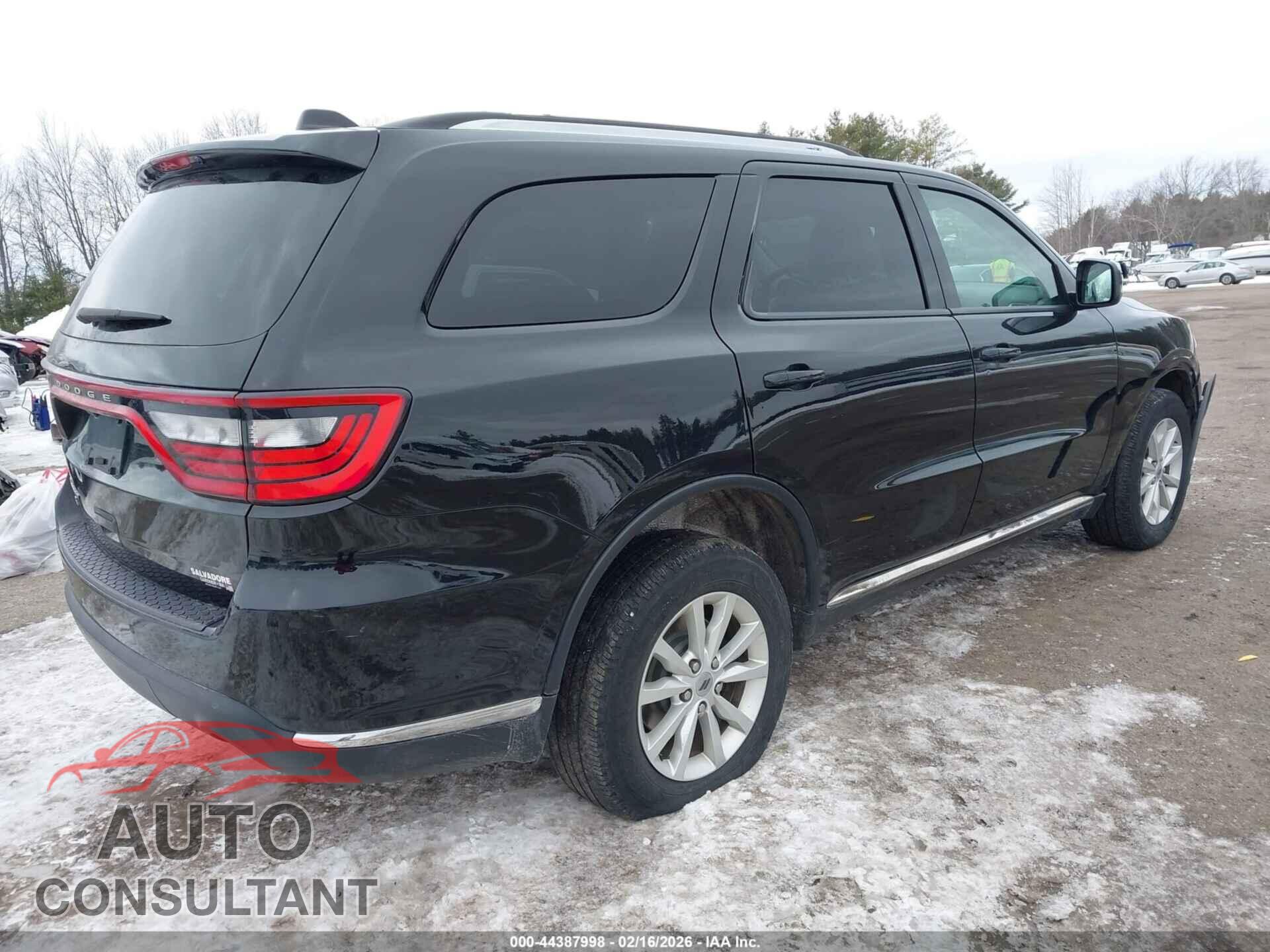 DODGE DURANGO 2019 - 1C4RDJAG2KC848573