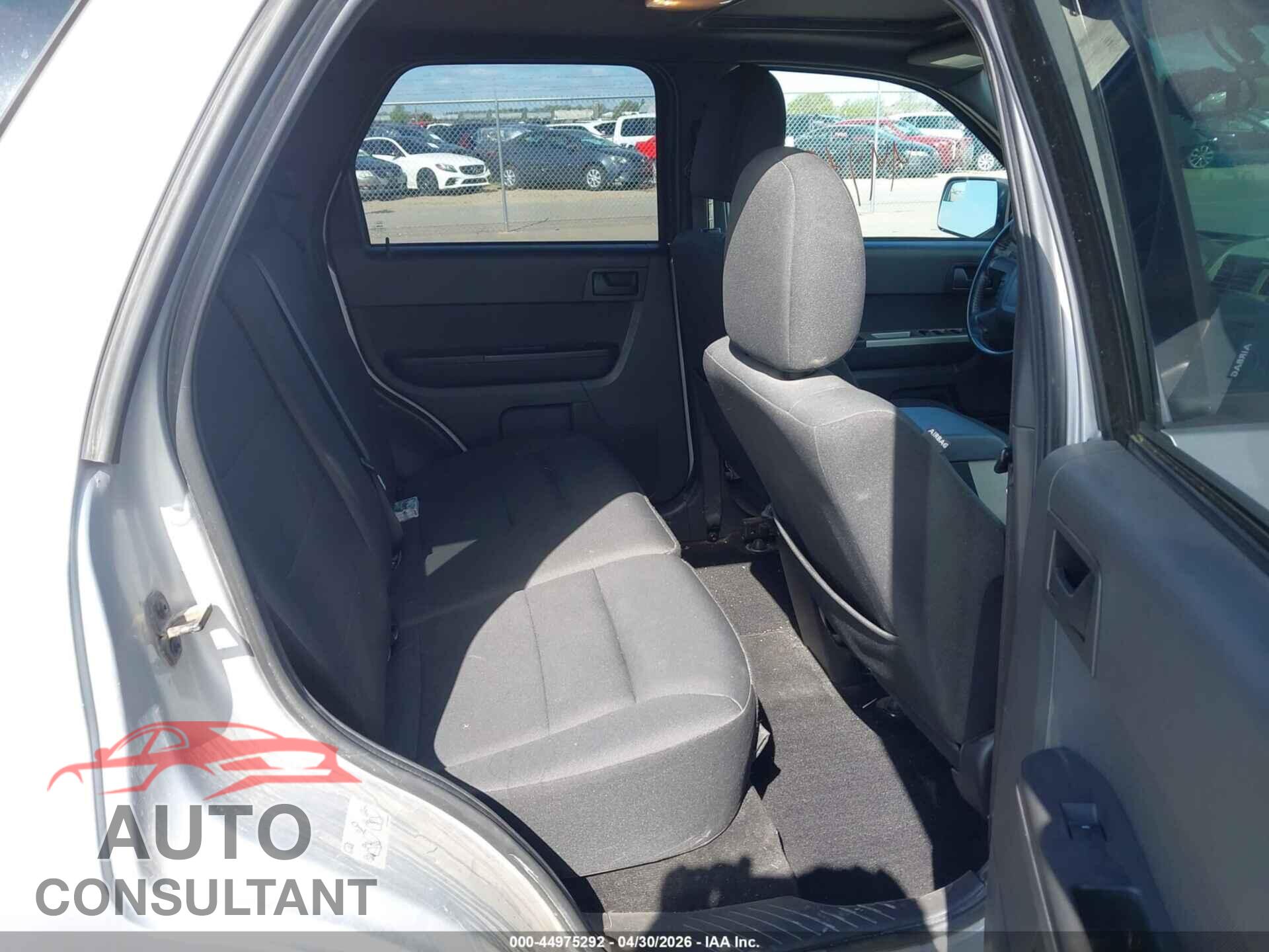 FORD ESCAPE 2012 - 1FMCU9DG2CKB04412