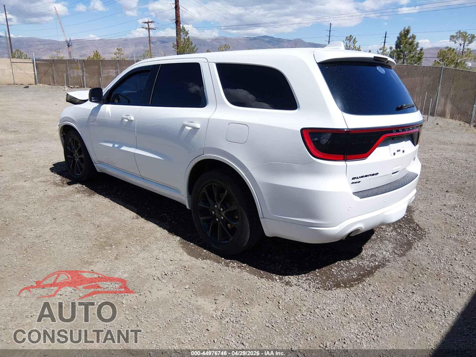 DODGE DURANGO 2017 - 1C4SDJCT7HC681227