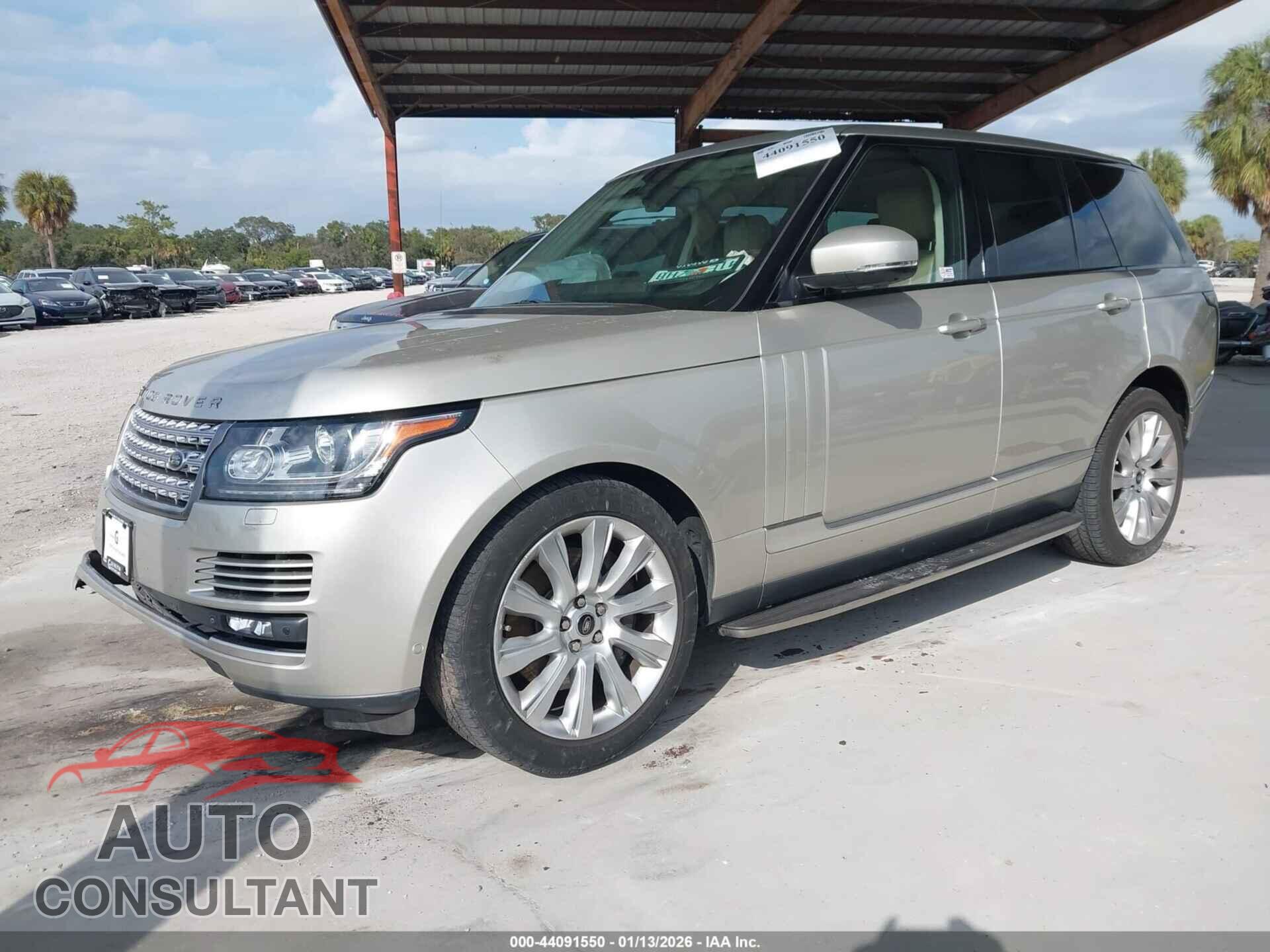 LAND ROVER RANGE ROVER 2013 - SALGS2EF2DA109151