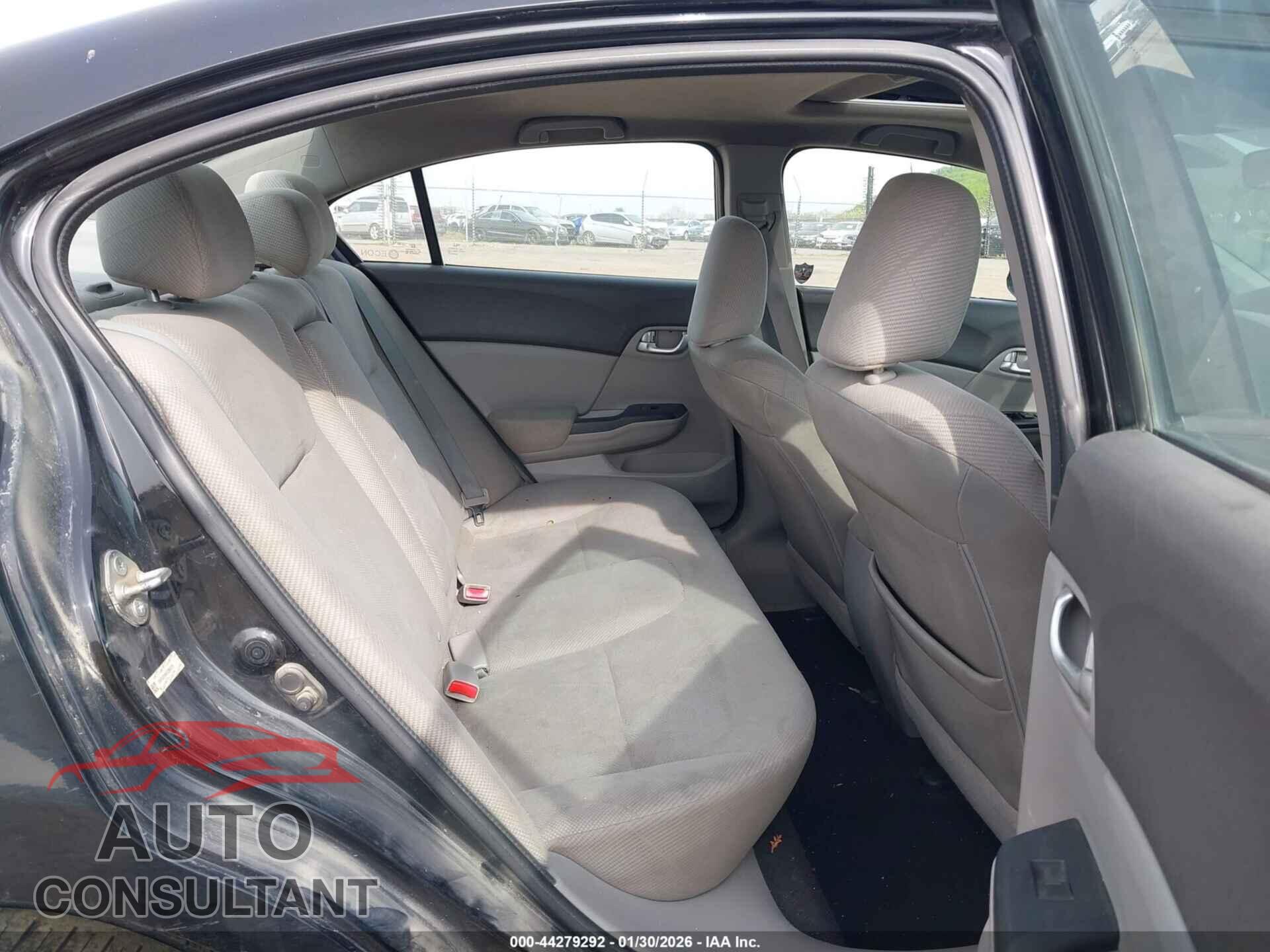 HONDA CIVIC 2012 - 19XFB2F89CE365124