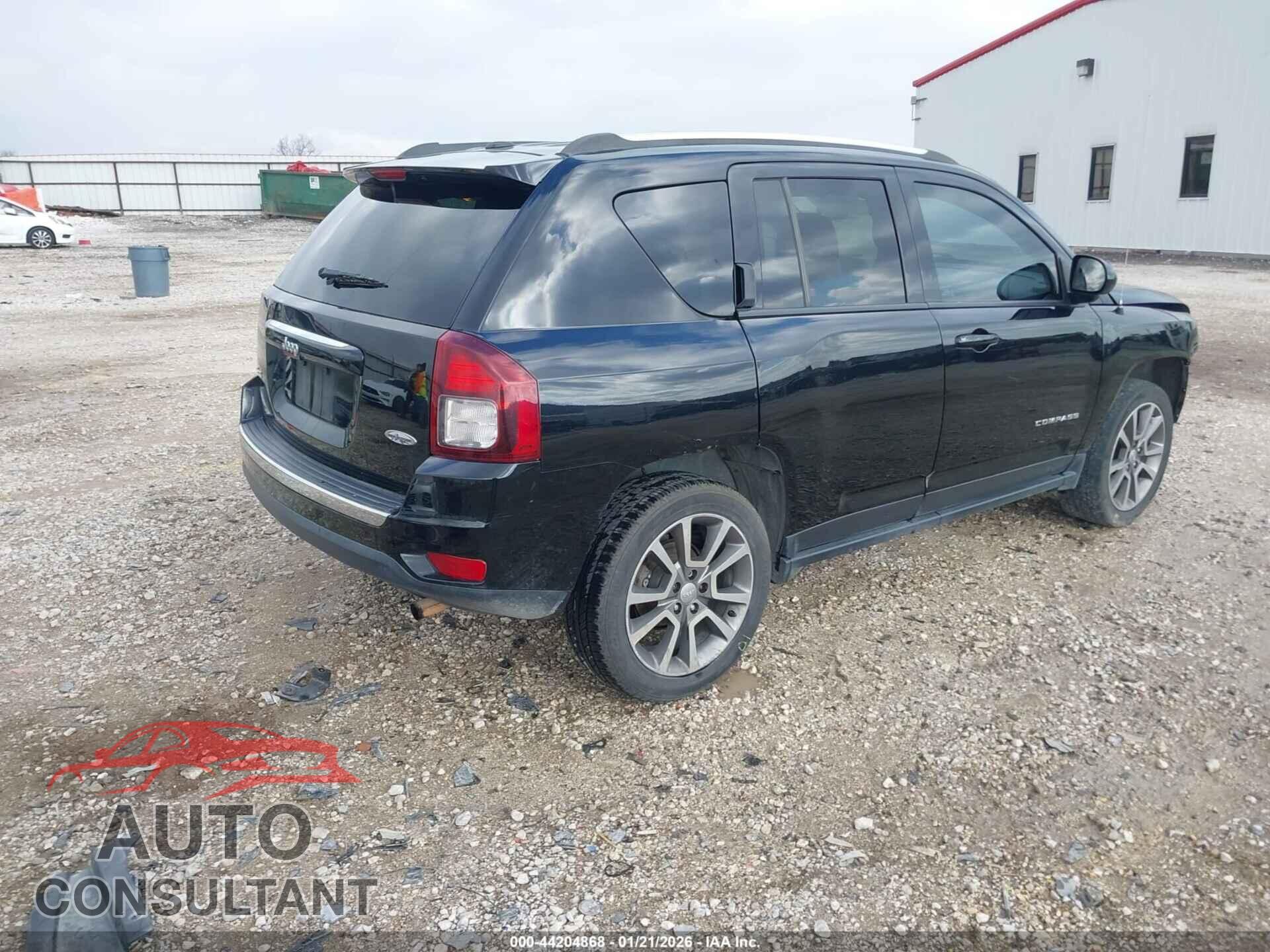 JEEP COMPASS 2017 - 1C4NJDEB4HD163579