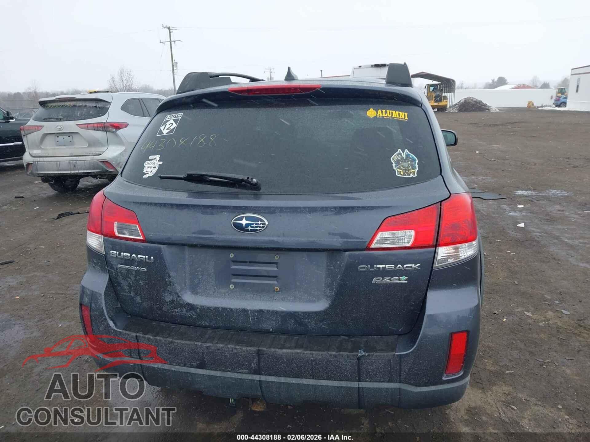 SUBARU OUTBACK 2014 - 4S4BRBCC5E3309710