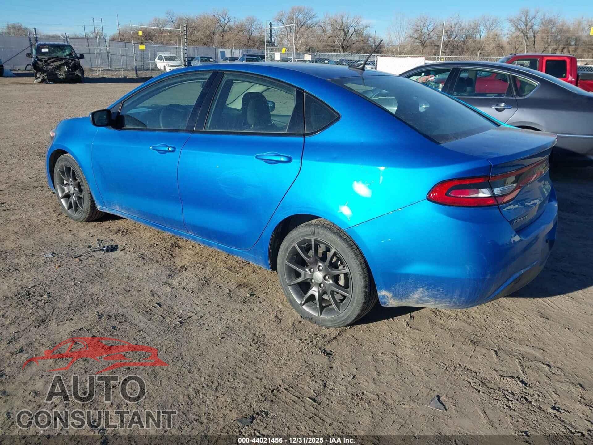 DODGE DART 2015 - 1C3CDFAA3FD368903