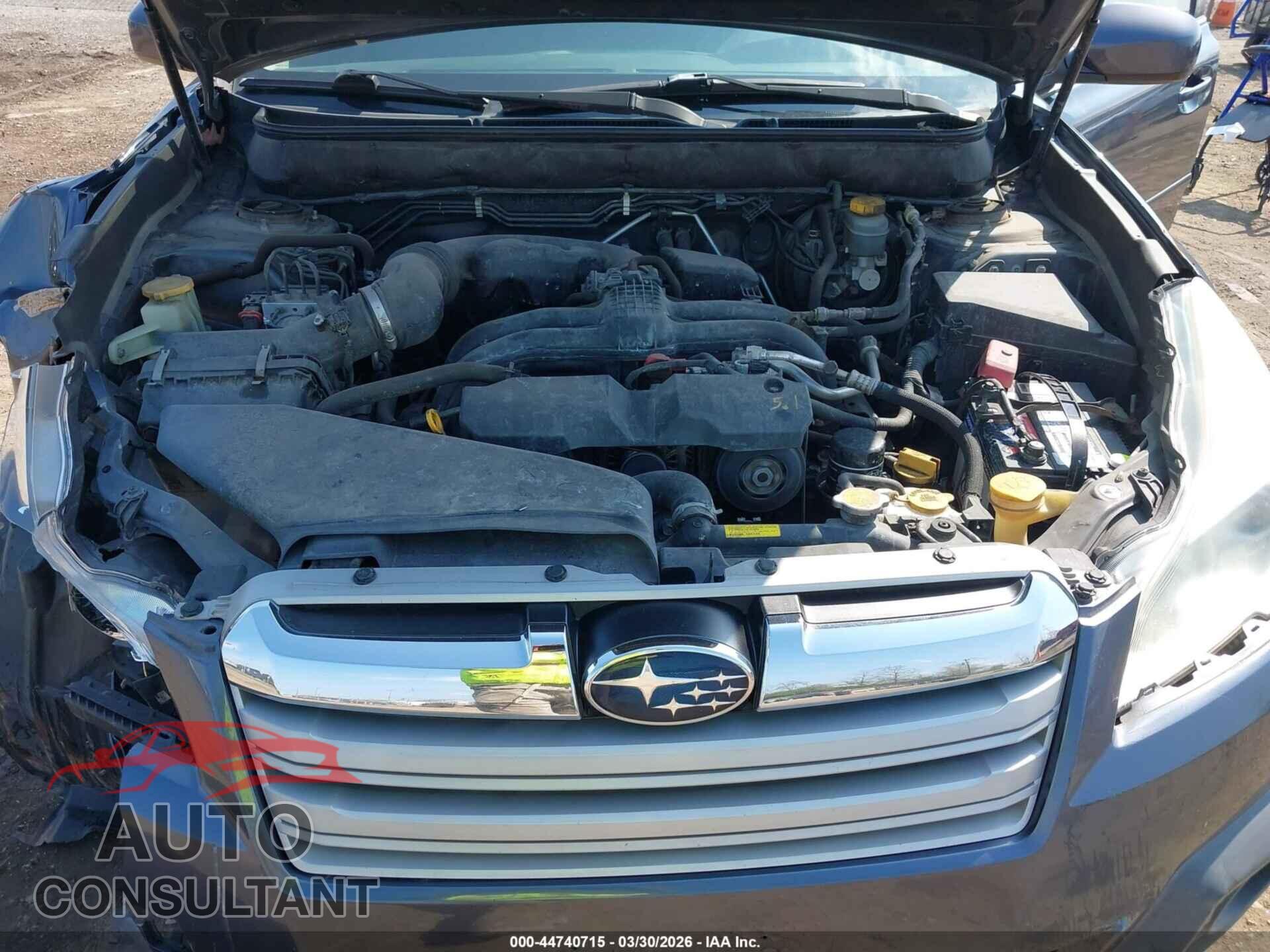 SUBARU OUTBACK 2014 - 4S4BRCDC5E3270007