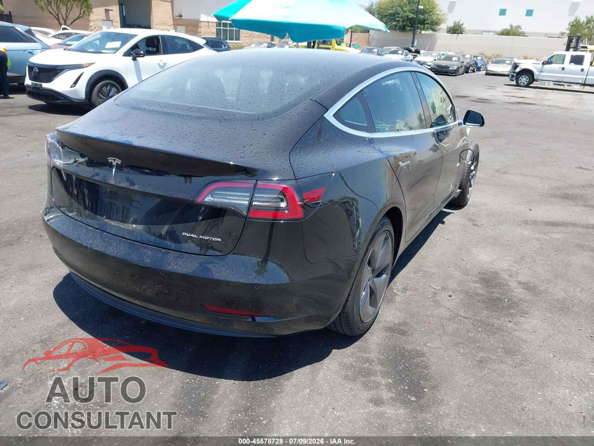 TESLA MODEL 3 2018 - 5YJ3E1EBXJF182131