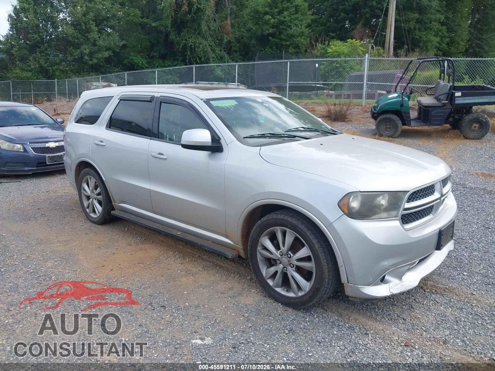 DODGE DURANGO 2011 - 1D4RD3GG7BC687675