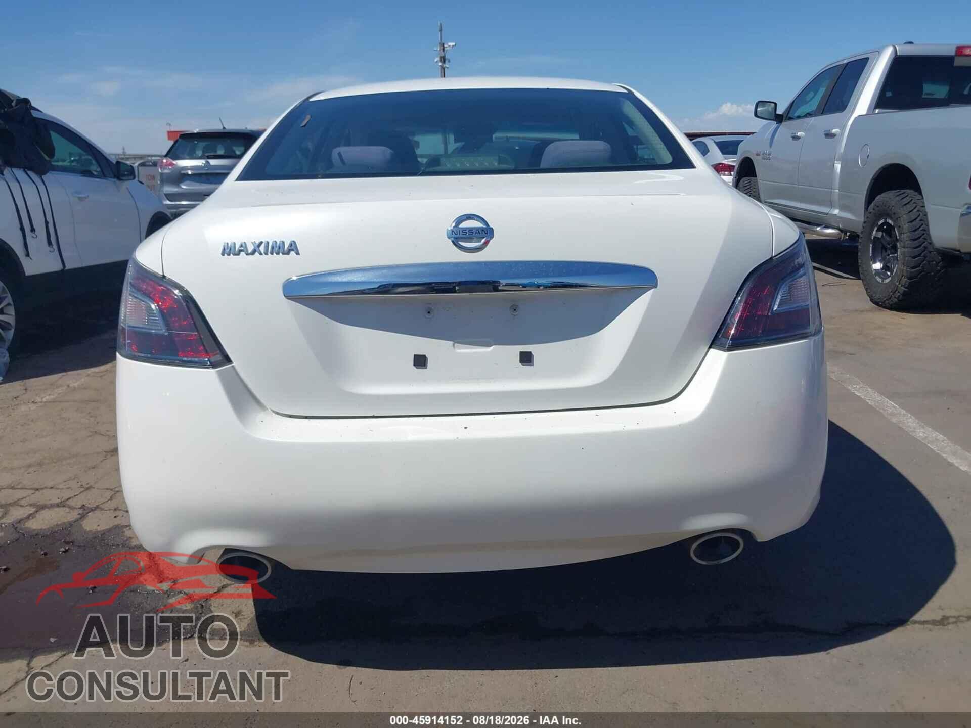 NISSAN MAXIMA 2012 - 1N4AA5AP1CC821420