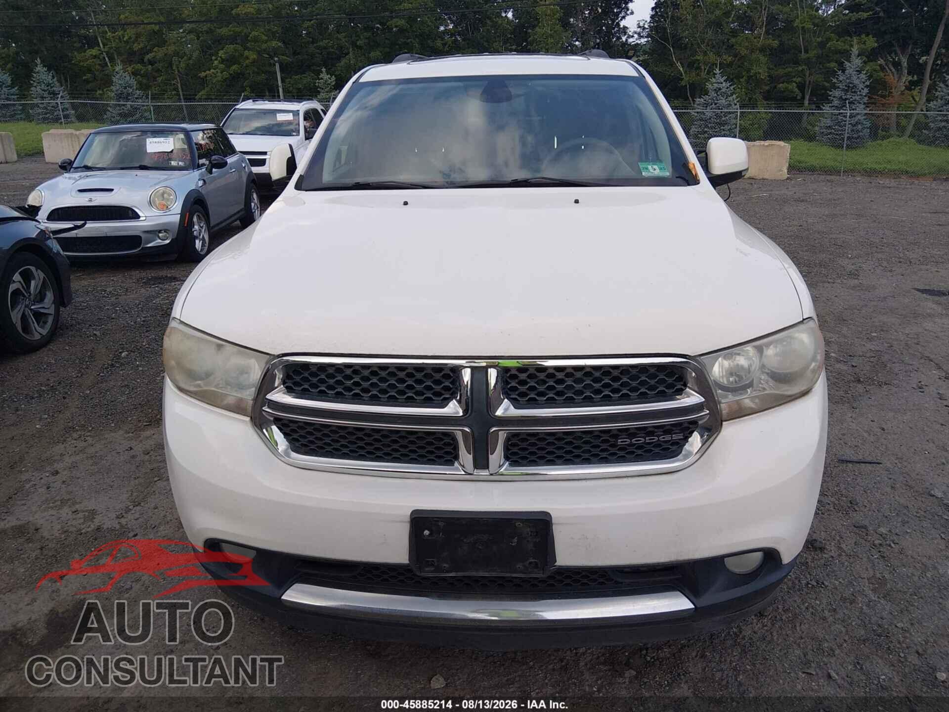 DODGE DURANGO 2012 - 1C4RDJDG4CC121299