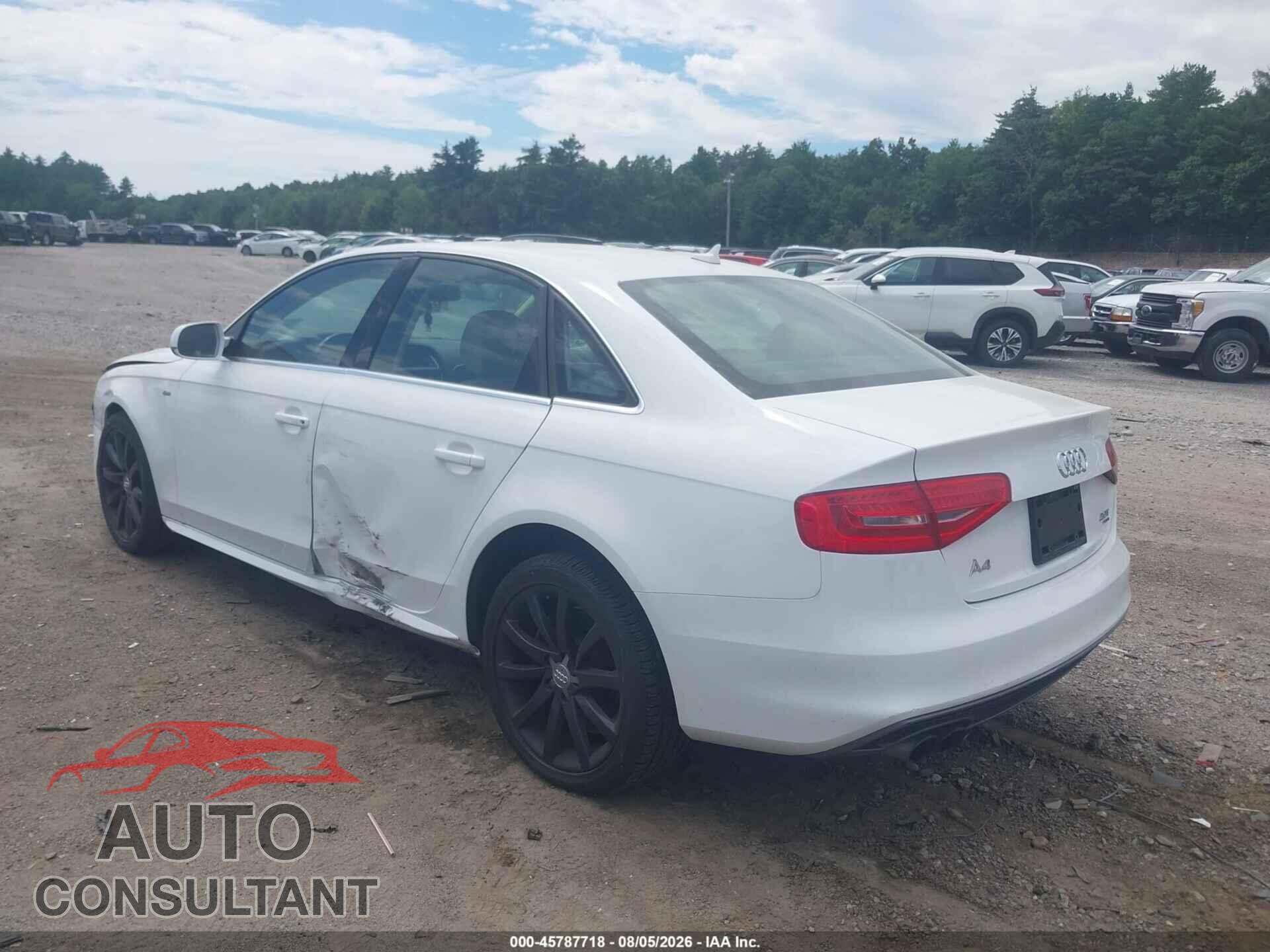 AUDI A4 2014 - WAUBFAFL2EN035774