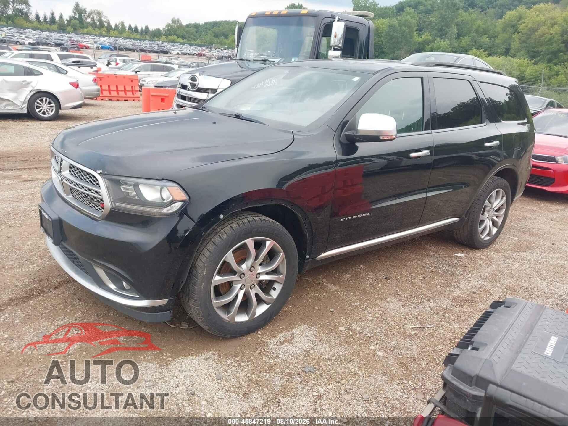DODGE DURANGO 2017 - 1C4SDJET9HC643933