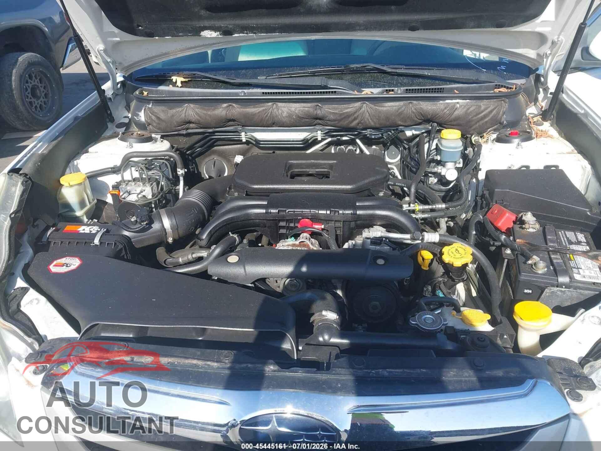 SUBARU OUTBACK 2012 - 4S4BRBLC7C3242007