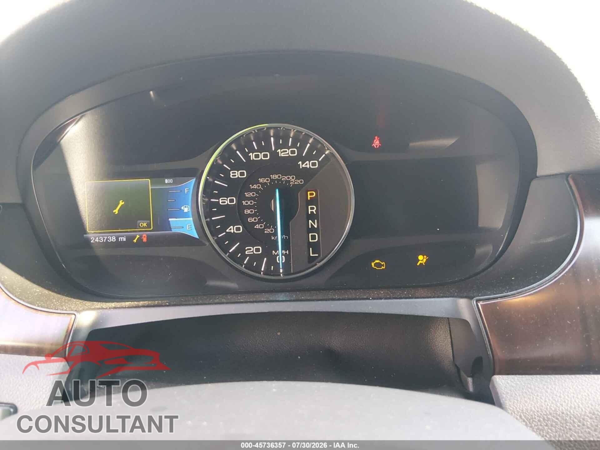 FORD EDGE 2013 - 2FMDK3K92DBC05330