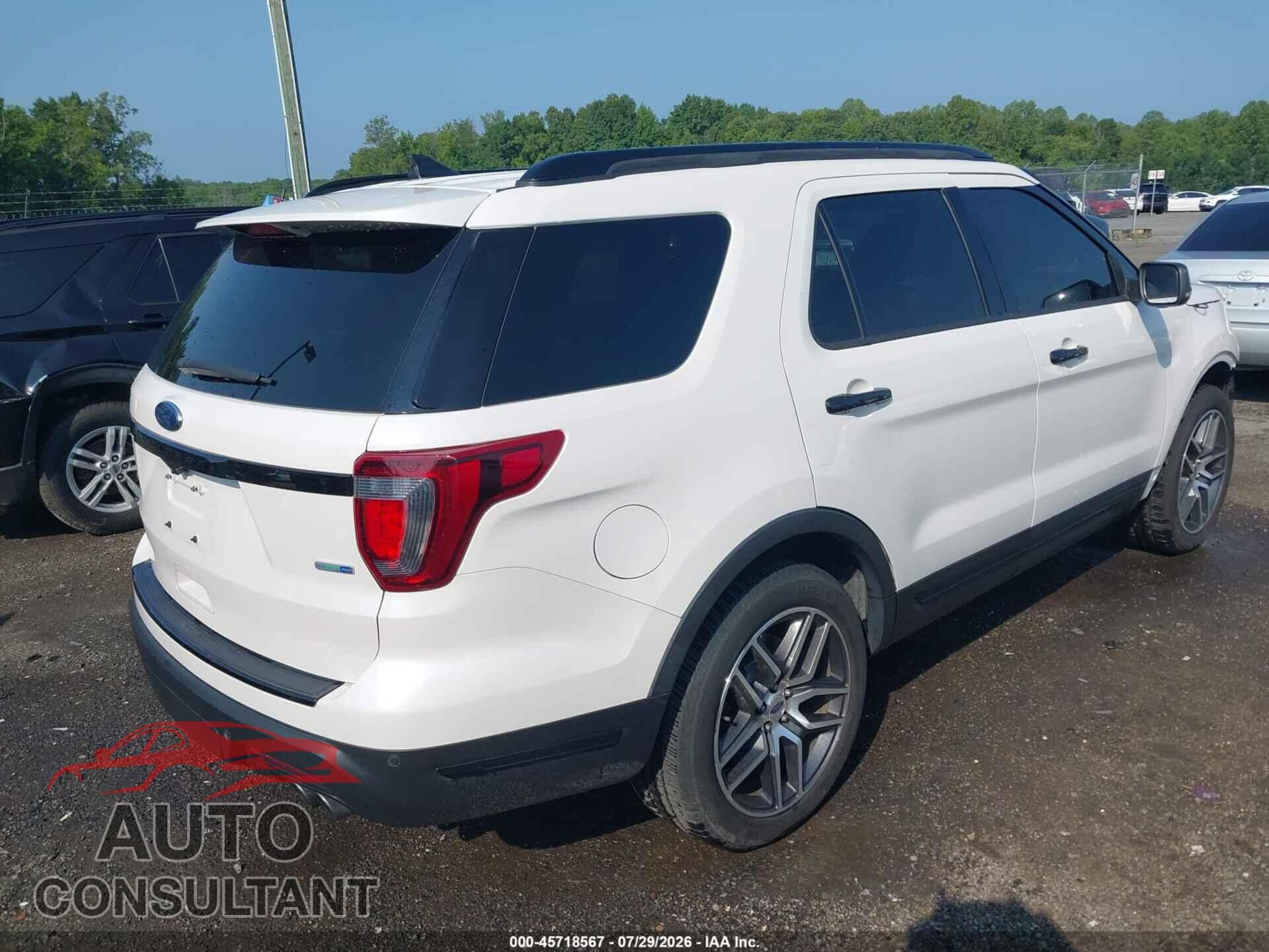 FORD EXPLORER 2018 - 1FM5K8GT5JGB85083