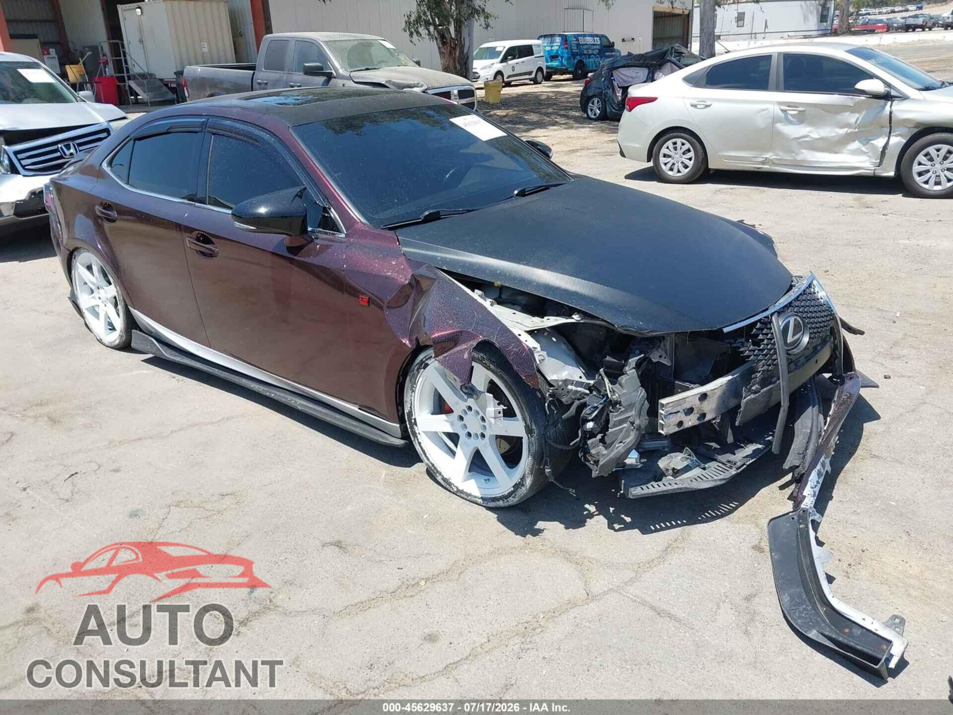 LEXUS IS 250 2014 - JTHBF1D27E5032106