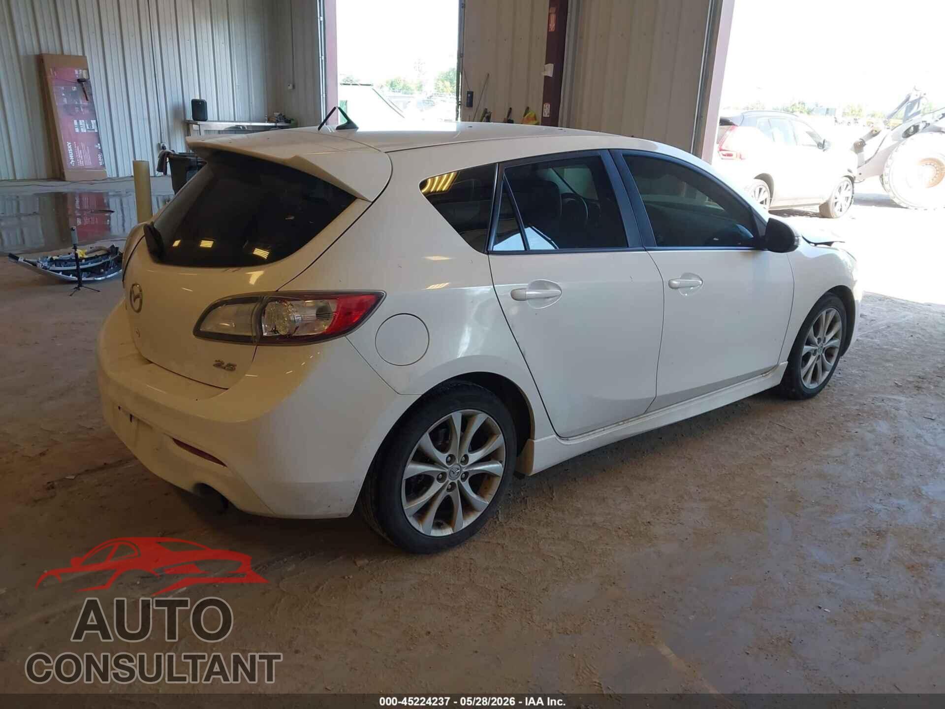 MAZDA MAZDA3 2010 - JM1BL1H59A1164025