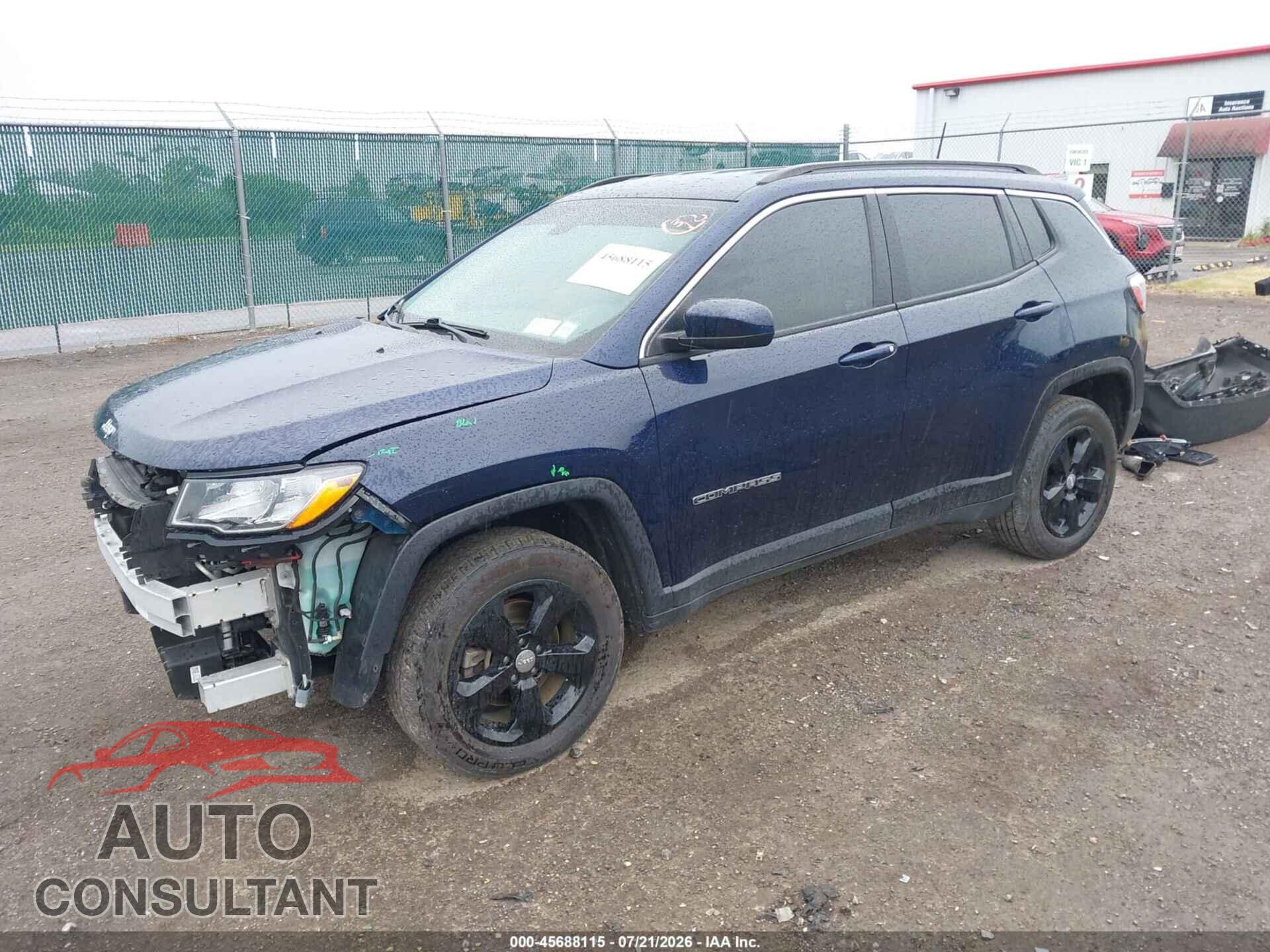 JEEP COMPASS 2019 - 3C4NJDBB7KT656422