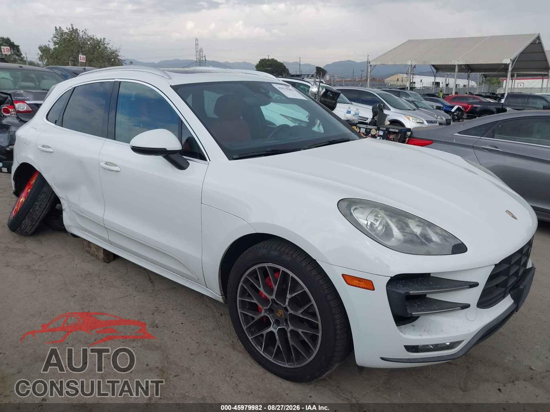 PORSCHE MACAN 2015 - WP1AF2A54FLB93915