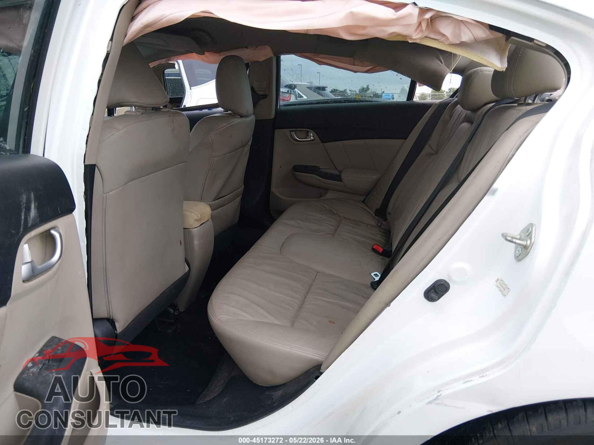 HONDA CIVIC 2013 - 19XFB2F94DE010856