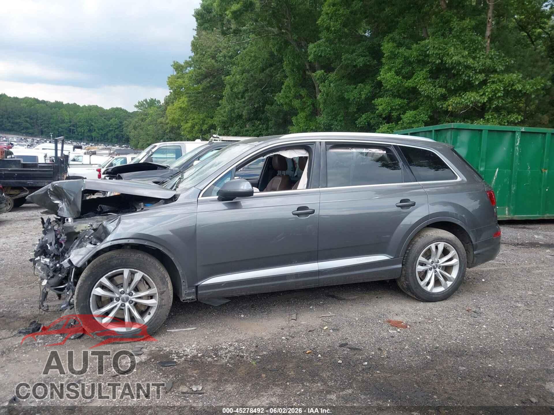 AUDI Q7 2018 - WA1AHAF72JD041502