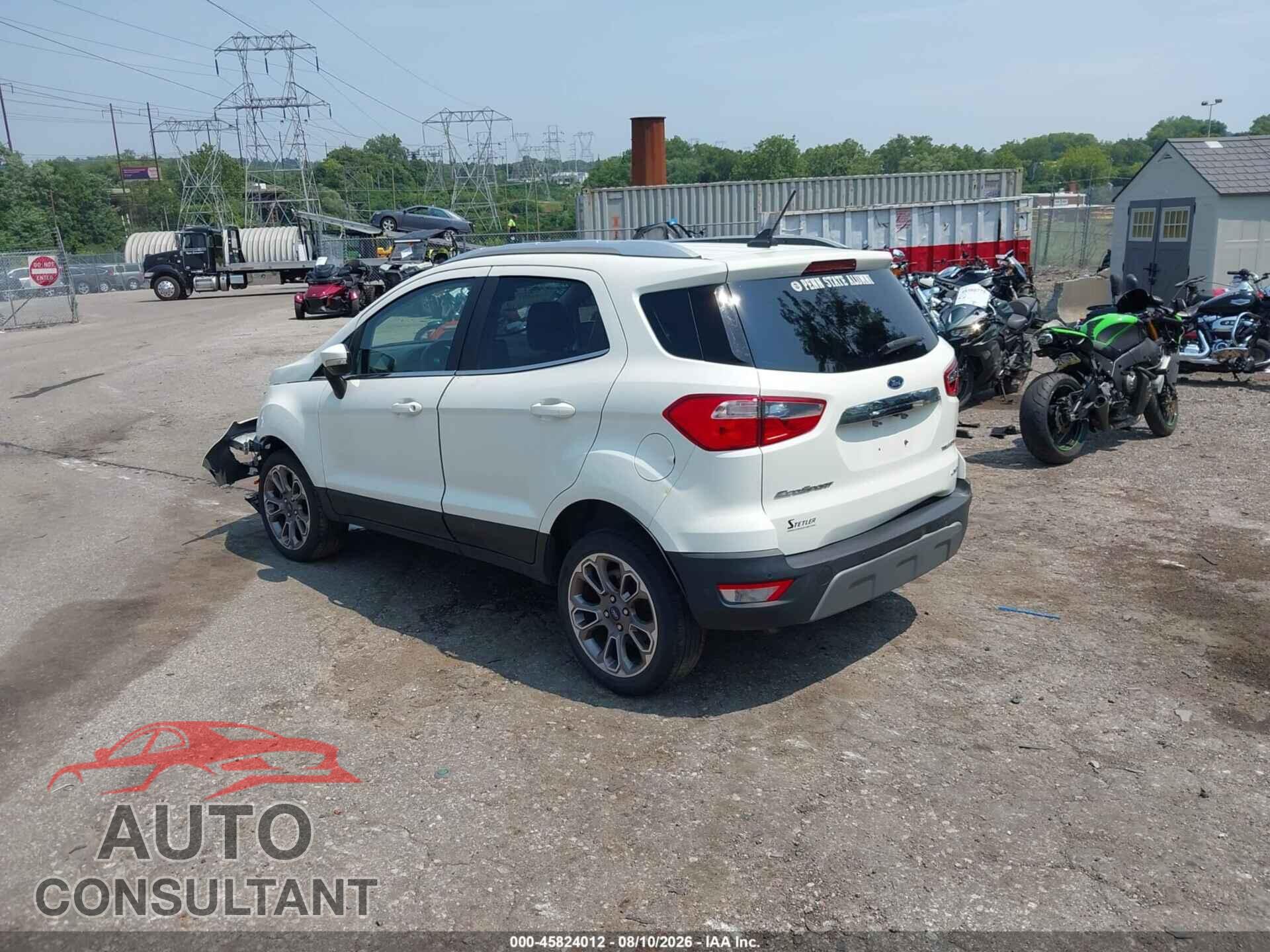 FORD ECOSPORT 2019 - MAJ6S3KL3KC285152