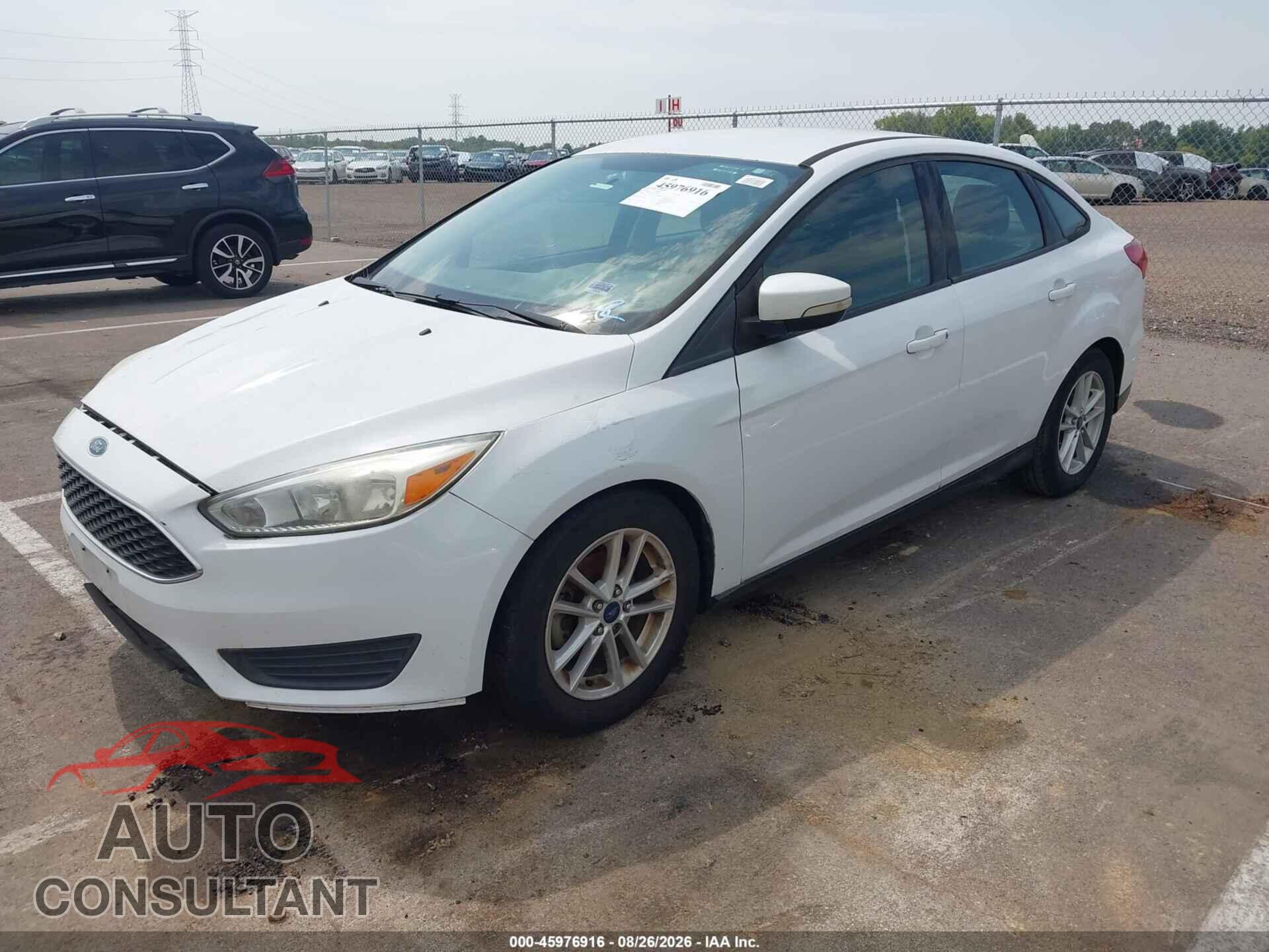 FORD FOCUS 2017 - 1FADP3F29HL247878
