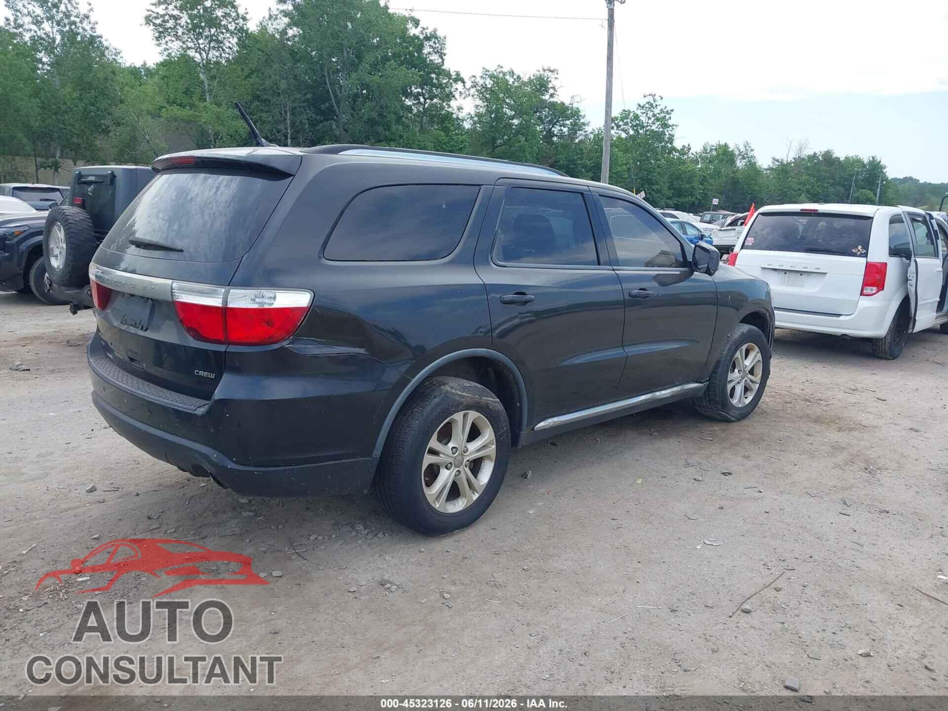 DODGE DURANGO 2012 - 1C4RDJDG1CC182884