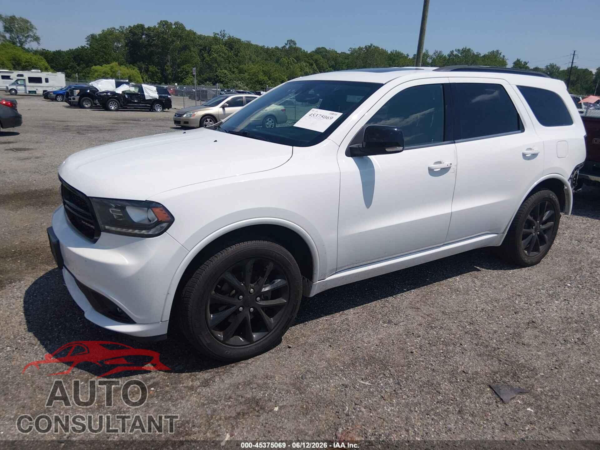 DODGE DURANGO 2018 - 1C4RDJDG2JC116616