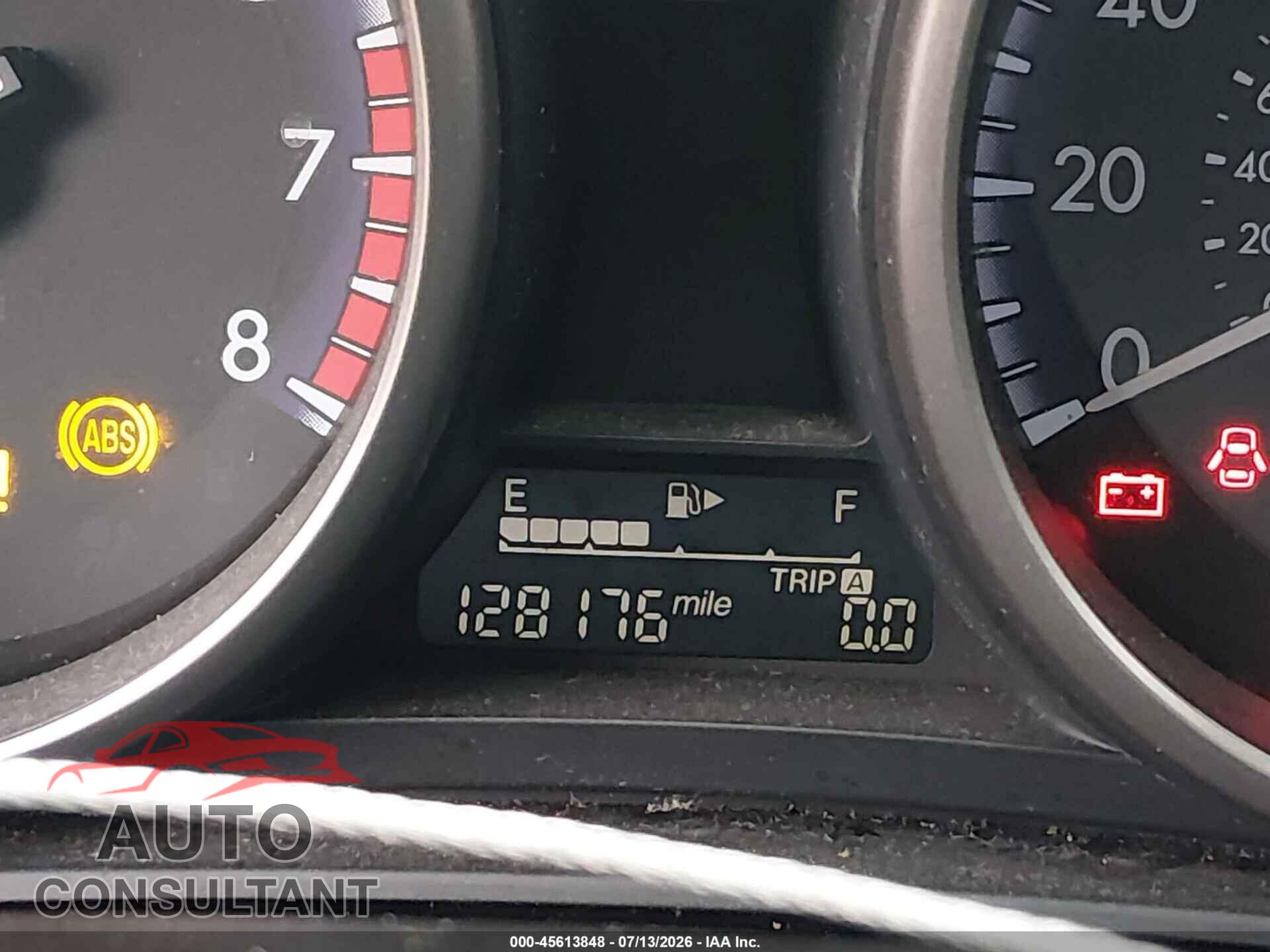 MAZDA MAZDA3 2012 - JM1BL1UF3C1522768