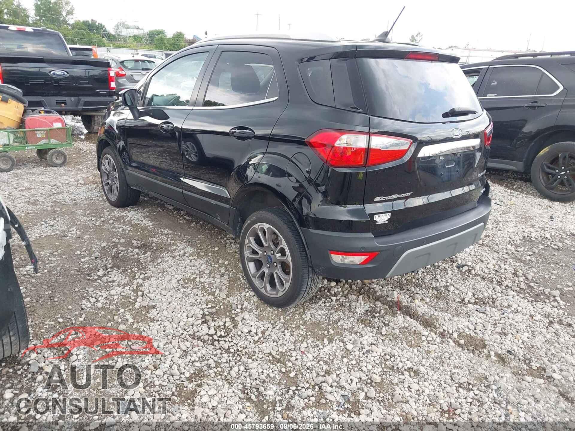 FORD ECOSPORT 2020 - MAJ6S3KL8LC331205