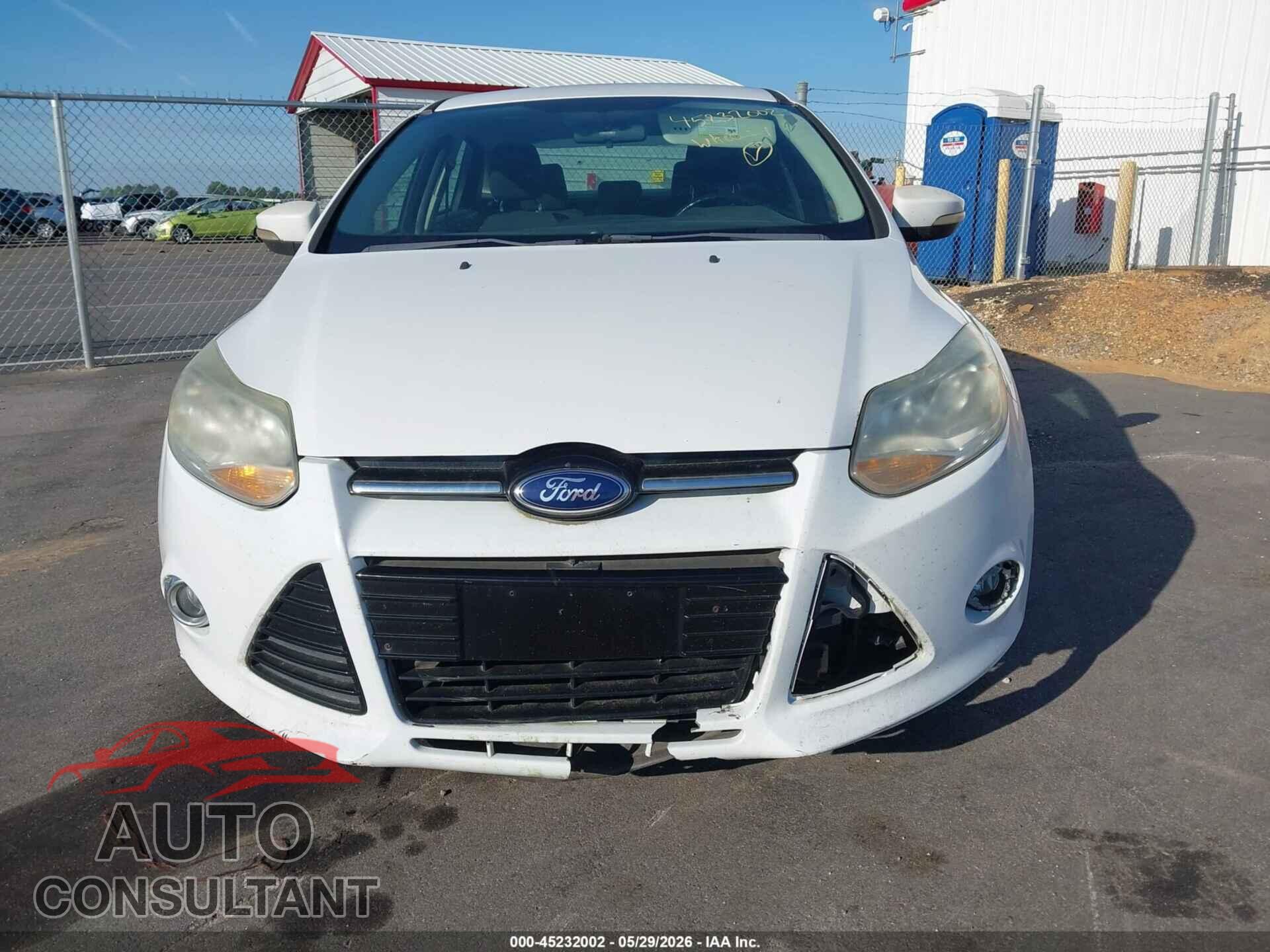 FORD FOCUS 2012 - 1FAHP3H26CL349209