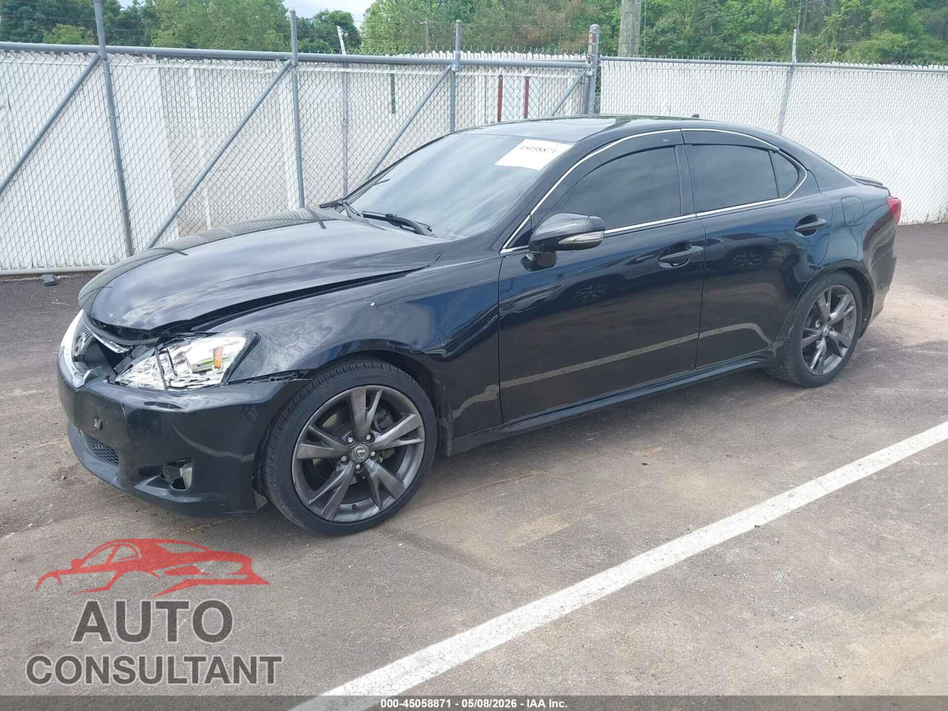 LEXUS IS 250 2010 - JTHBF5C24A5114376