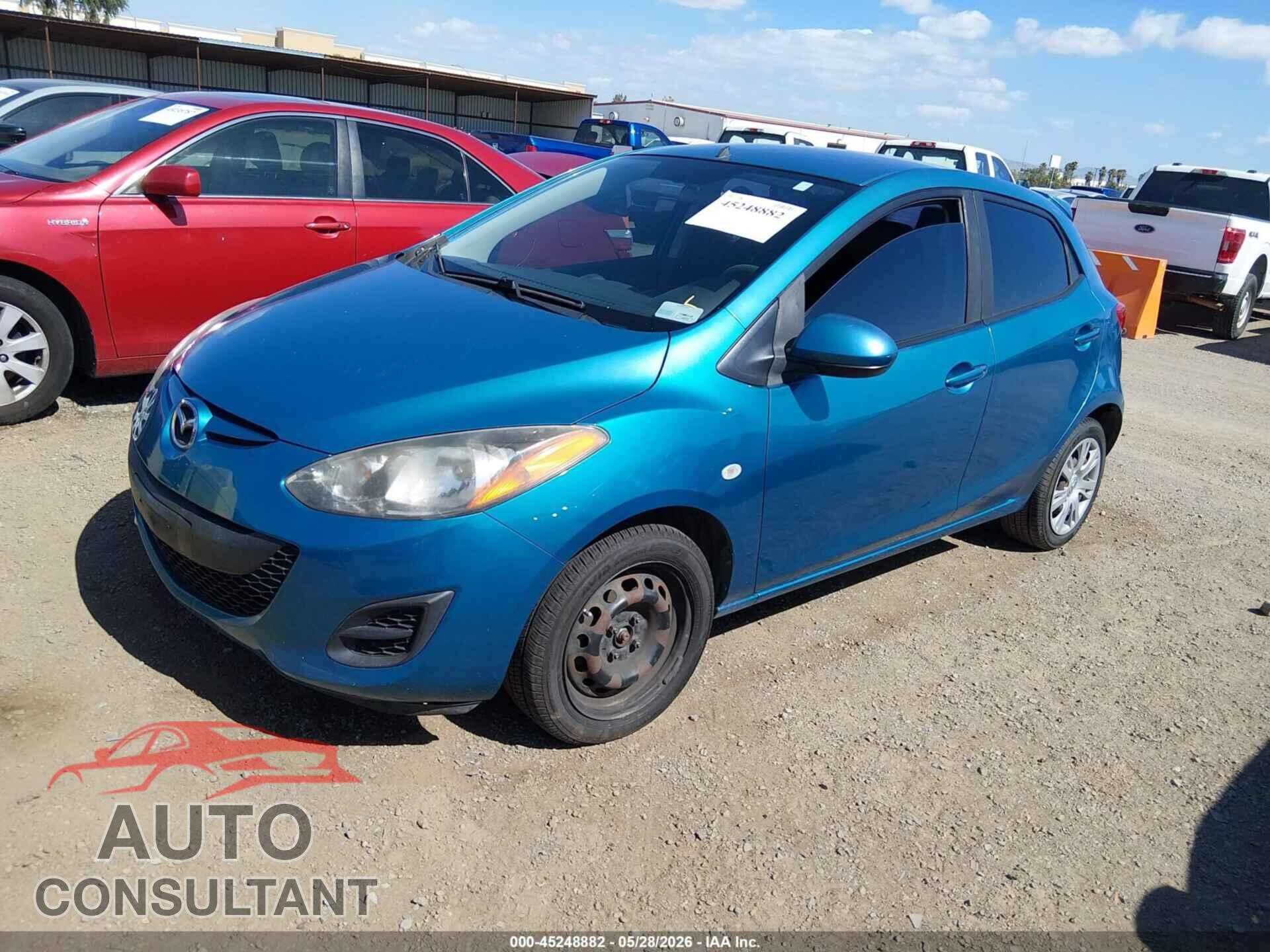 MAZDA MAZDA2 2012 - JM1DE1KZ0C0139599
