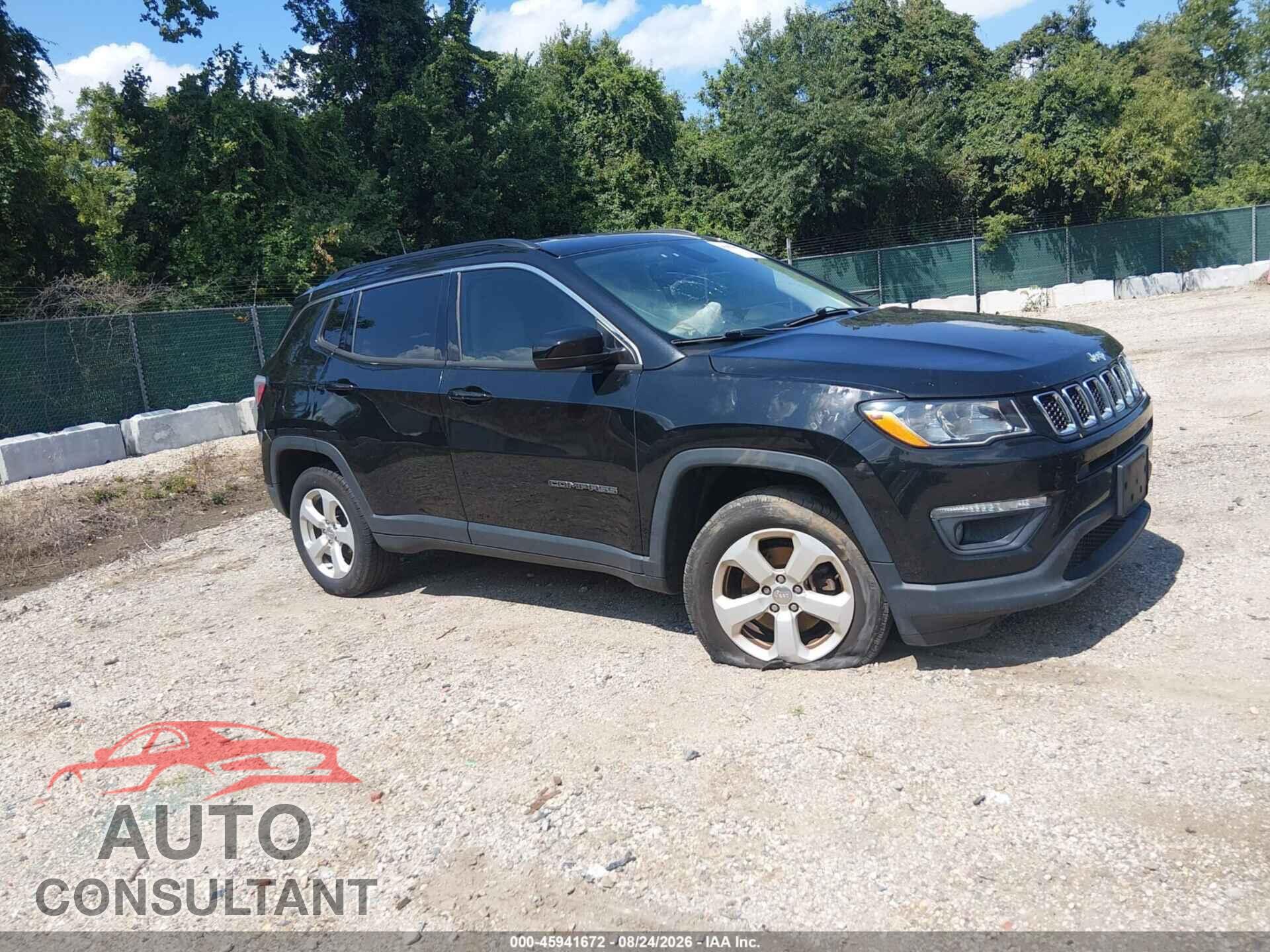 JEEP COMPASS 2019 - 3C4NJDBB6KT671848
