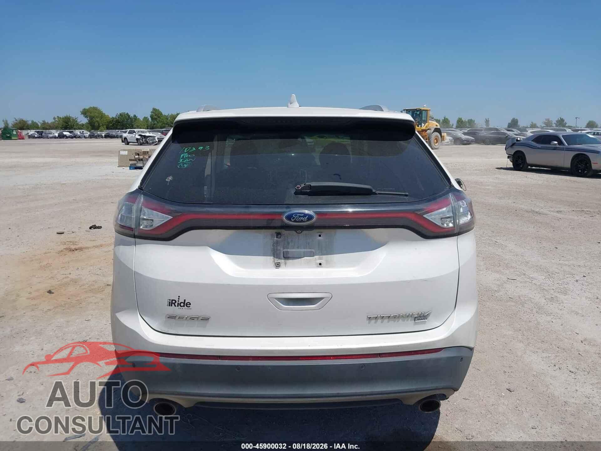 FORD EDGE 2016 - 2FMPK4K89GBB74365