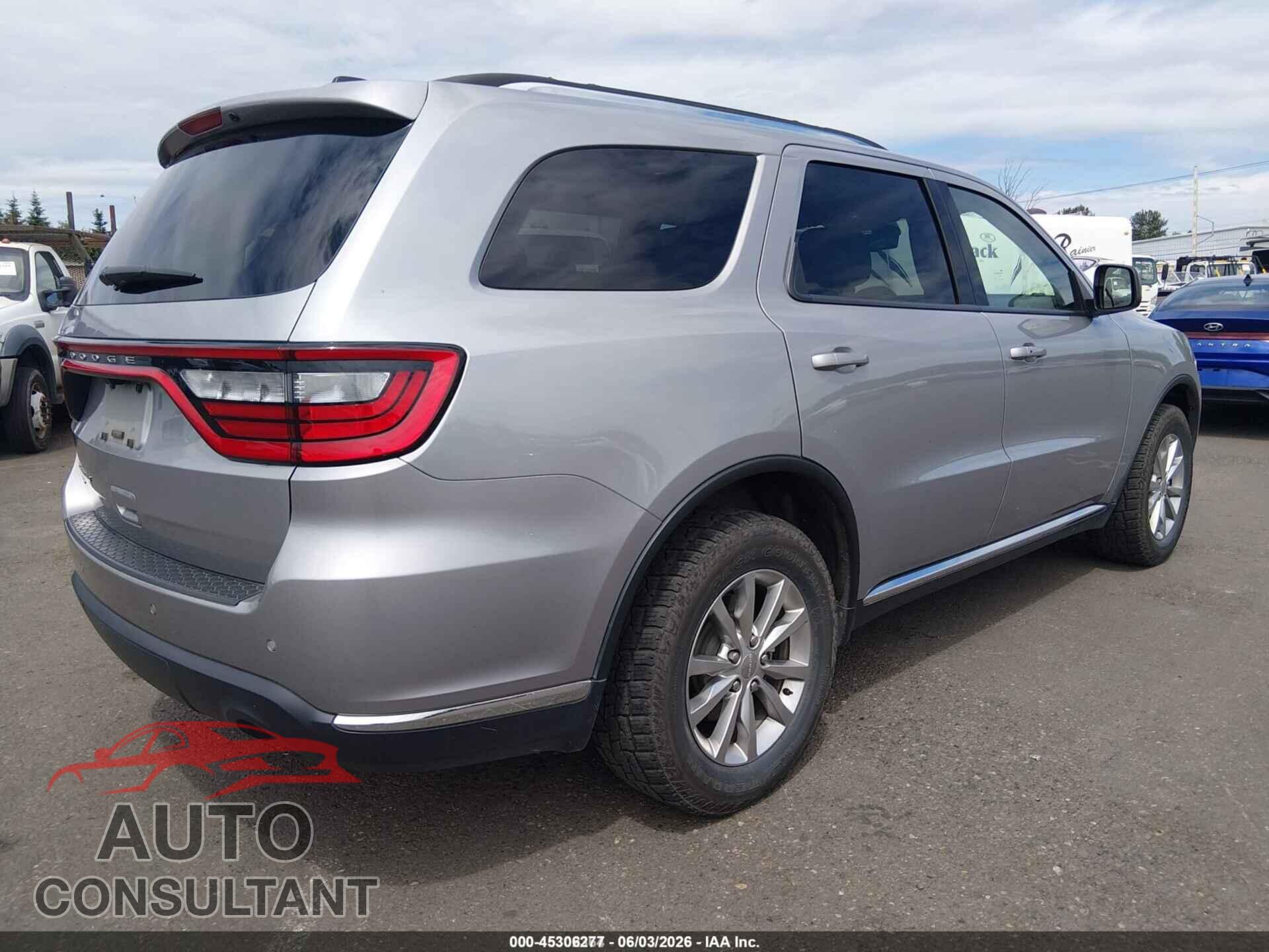 DODGE DURANGO 2017 - 1C4RDJAG3HC906747