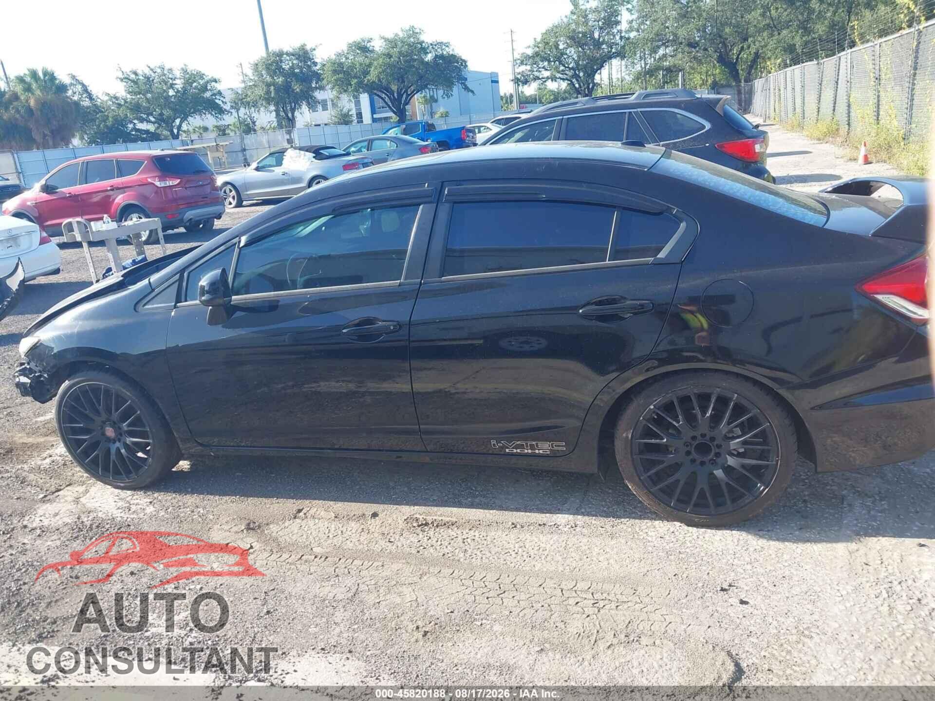 HONDA CIVIC 2013 - 2HGFB6E54DH706015