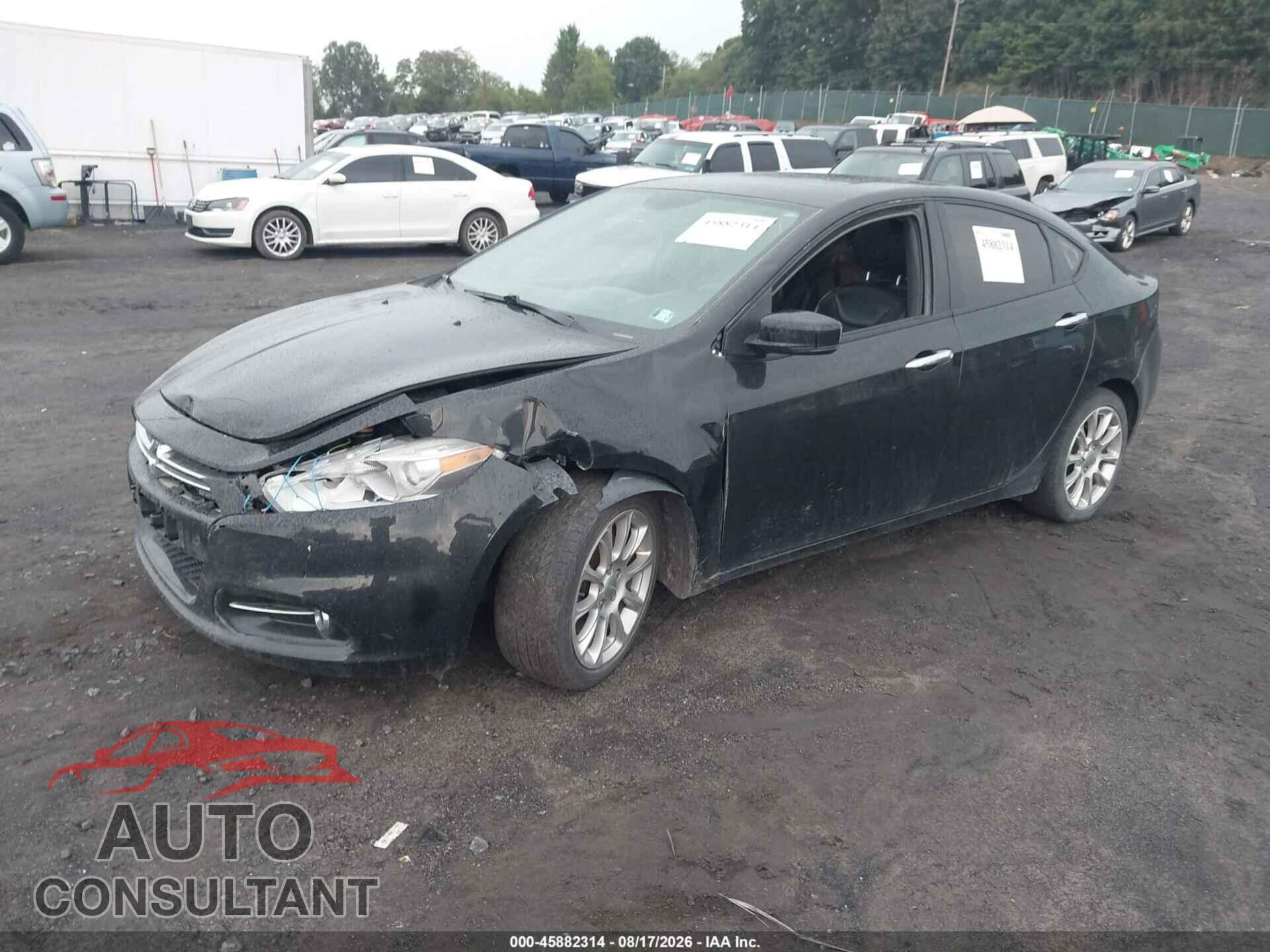 DODGE DART 2013 - 1C3CDFCH4DD293622