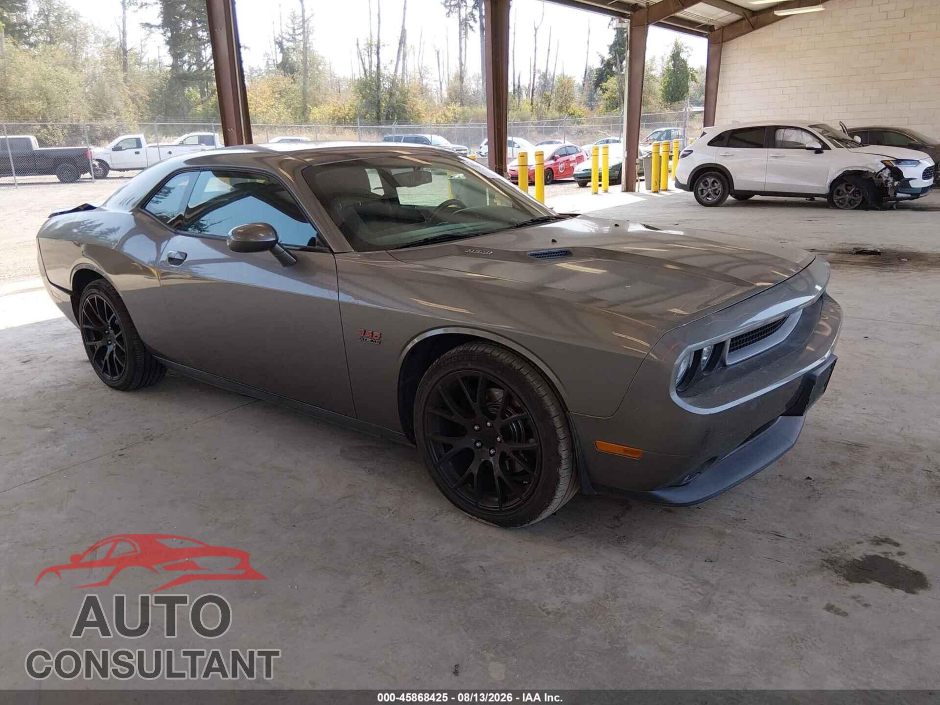 DODGE CHALLENGER 2012 - 2C3CDYBT0CH101745