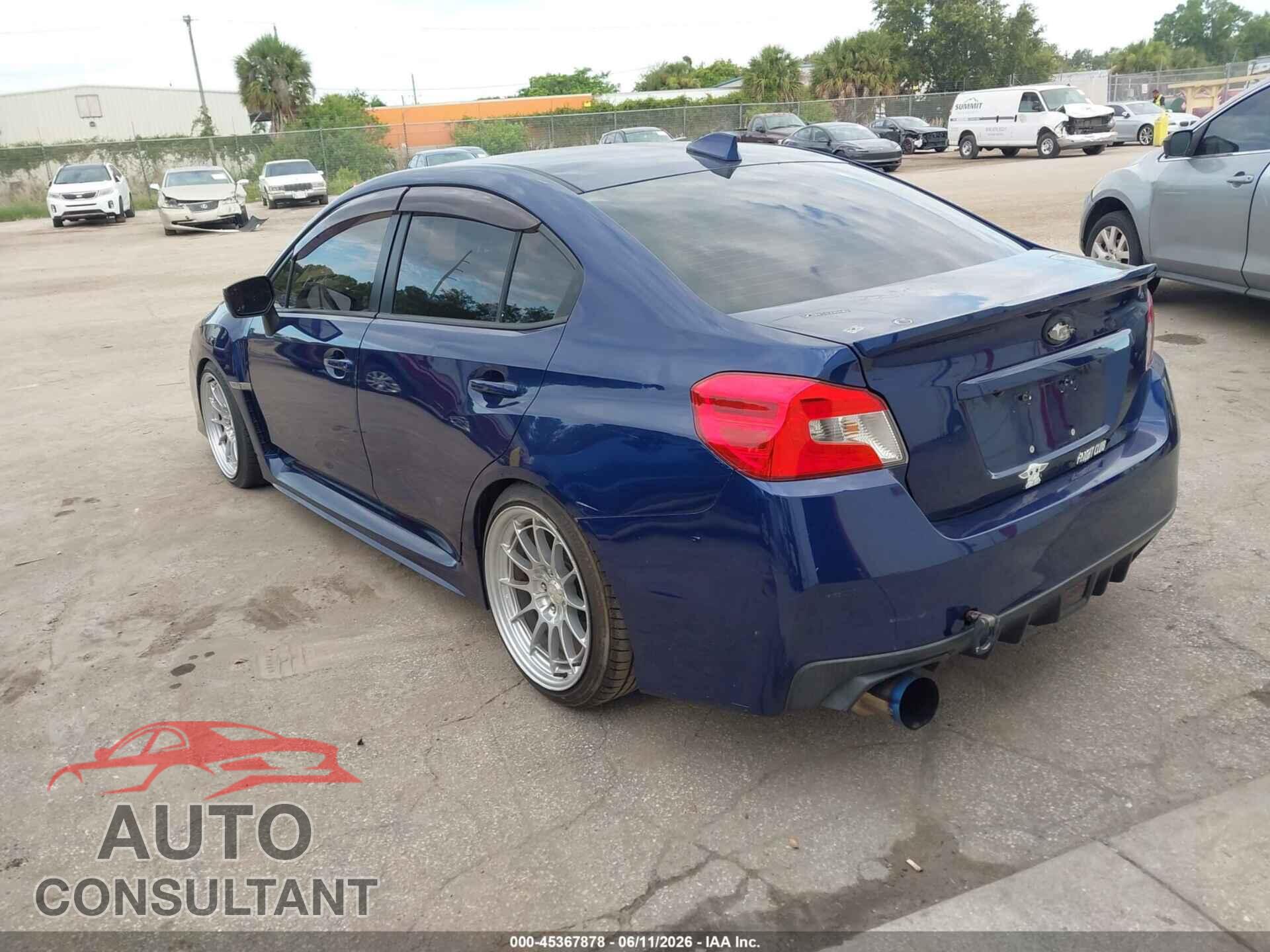 SUBARU WRX 2017 - JF1VA1E67H9831997