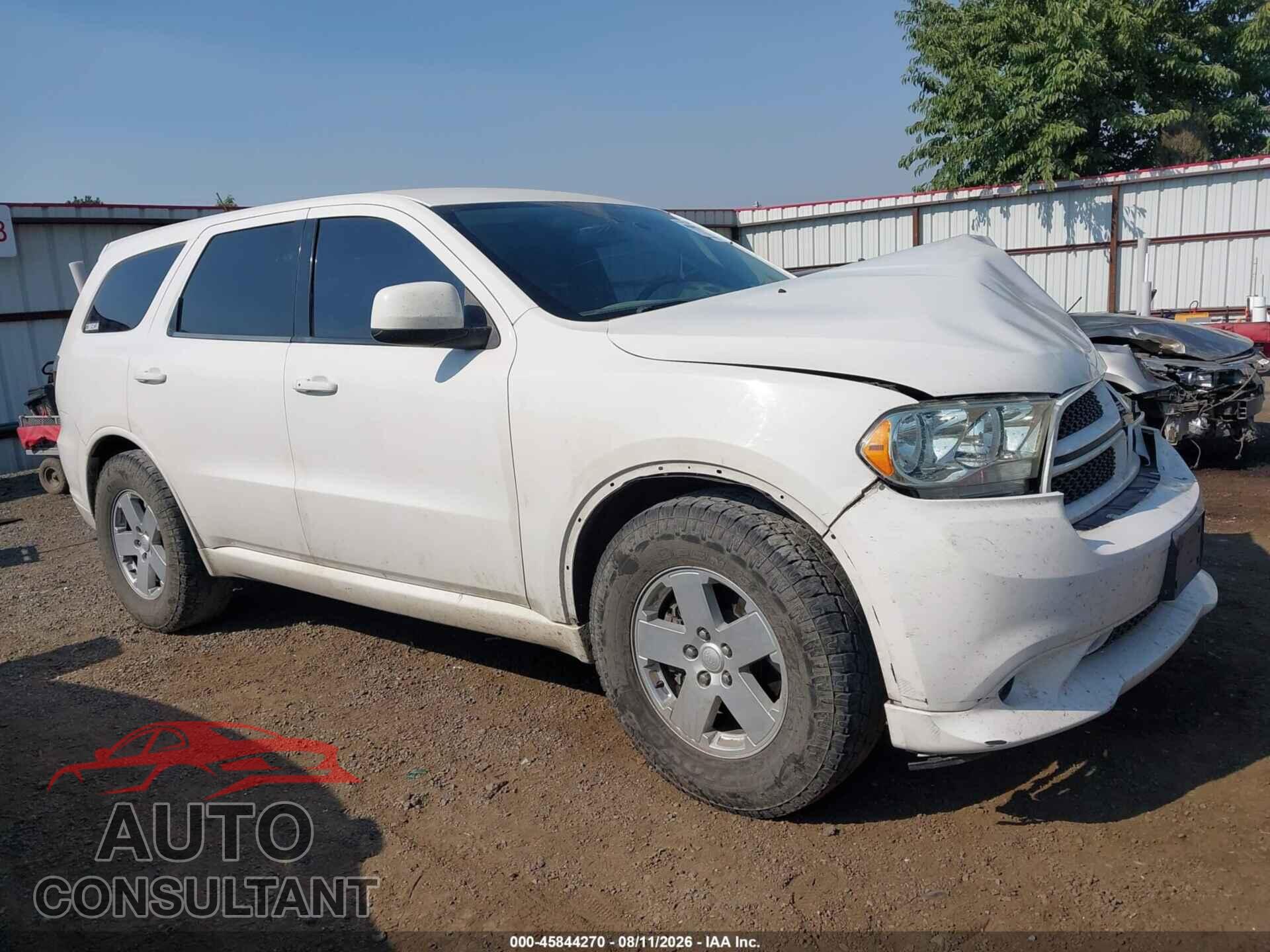 DODGE DURANGO 2012 - 1C4SDJCT9CC337827