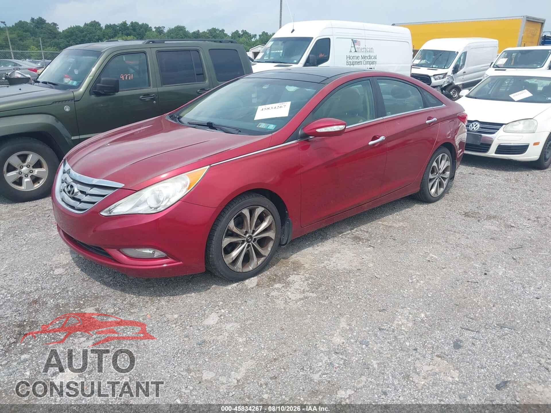 HYUNDAI SONATA 2013 - 5NPEC4AB3DH684717